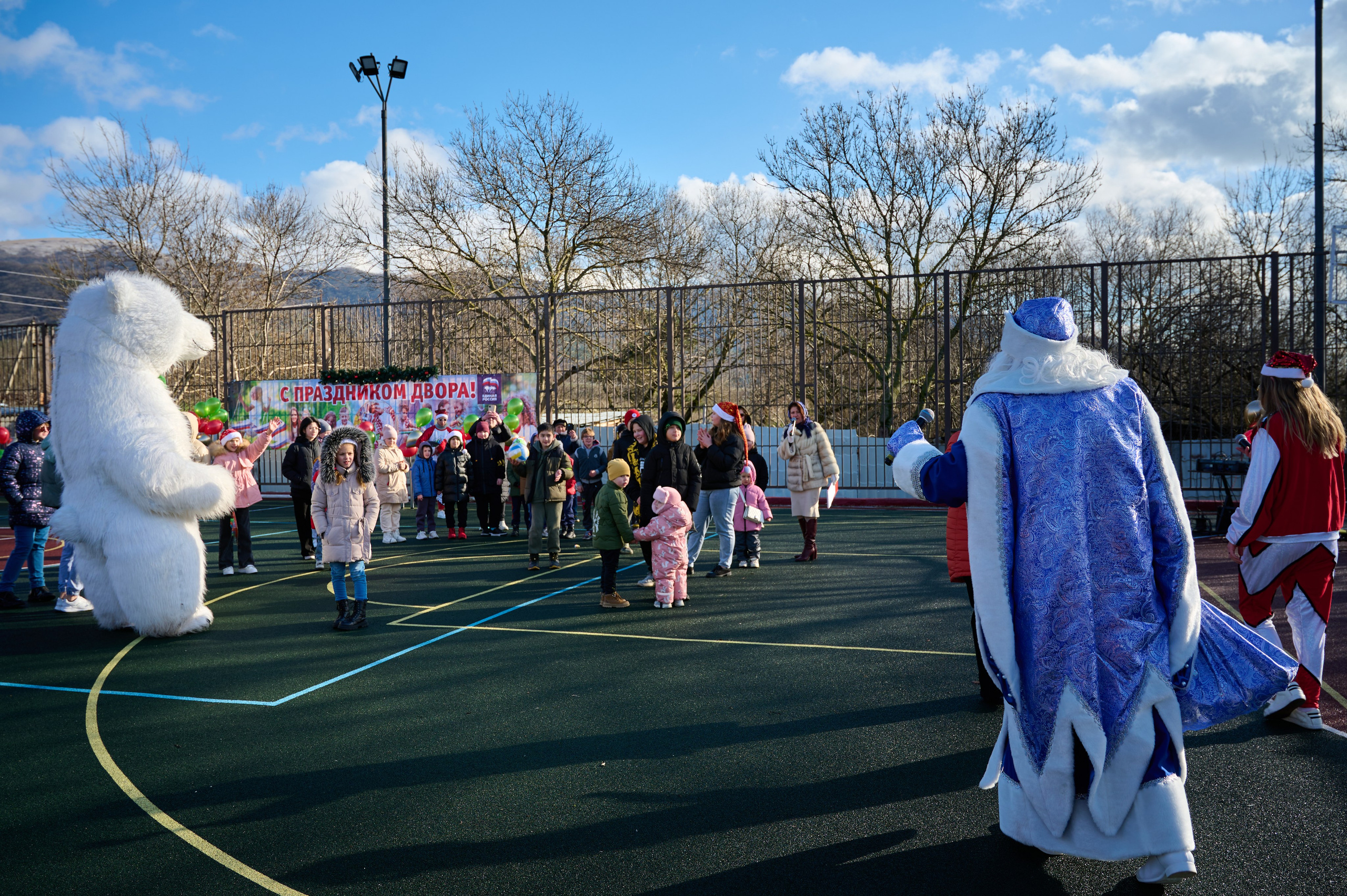 День двора в с. Виноградное. Жизнь курорта Кабардинка в фотографиях