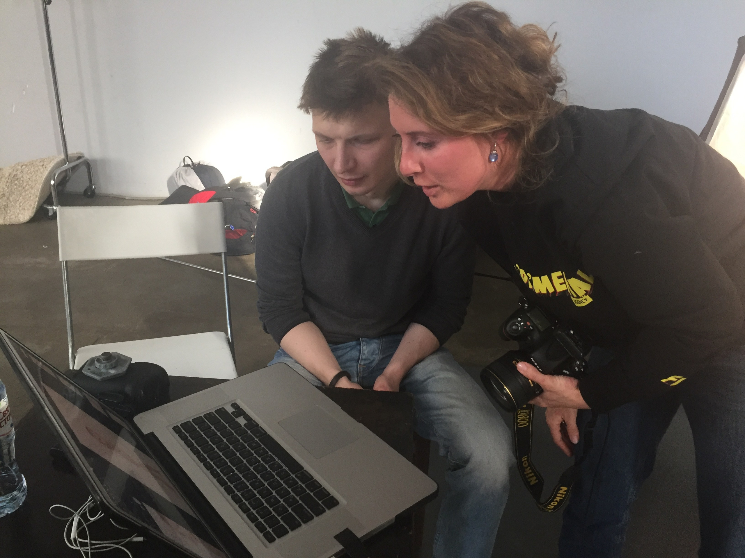 Фотографии со съемок. Главная