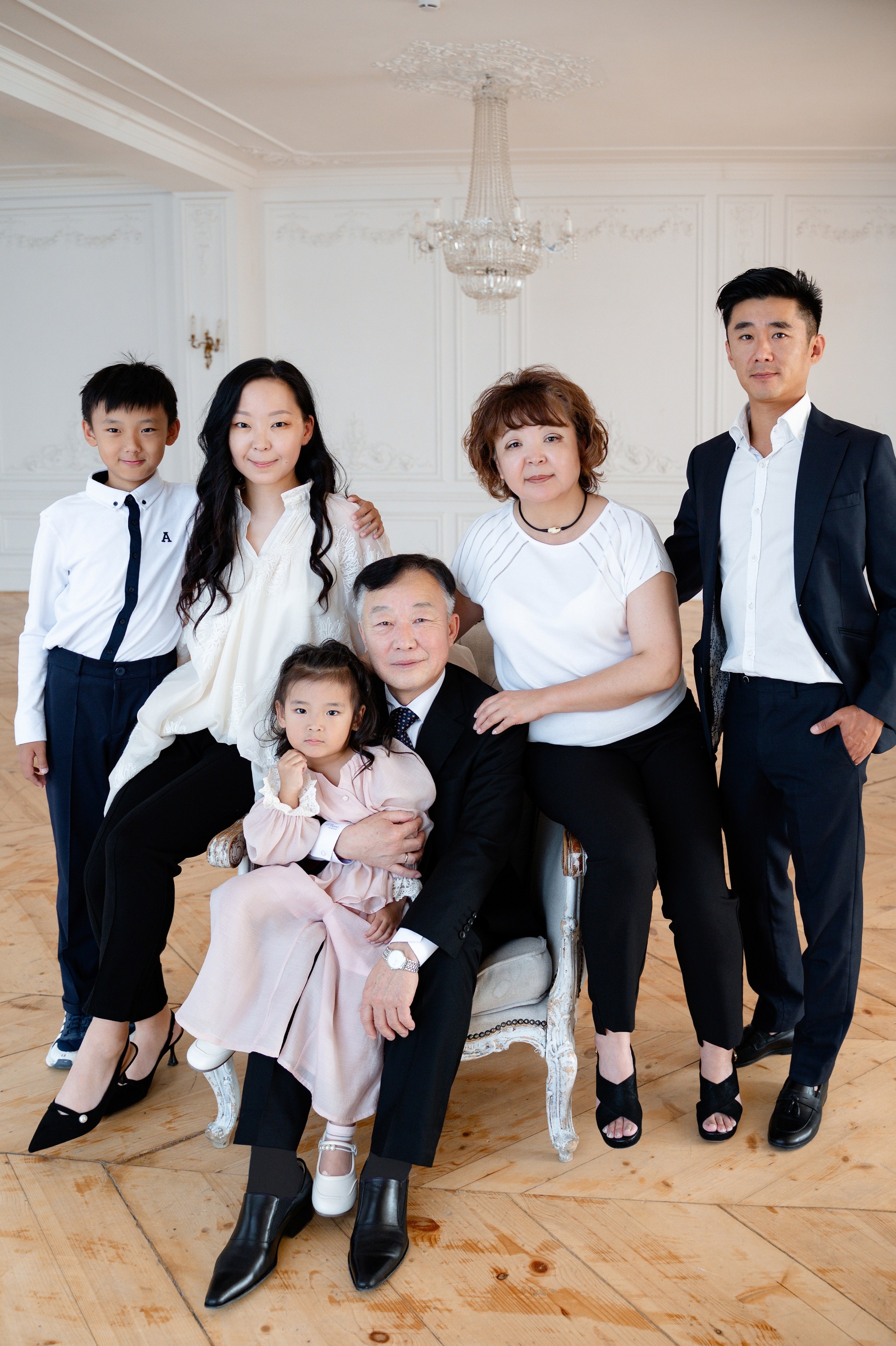 Фотосессия корейской семьи. Фотограф Юлия Кондратьева
