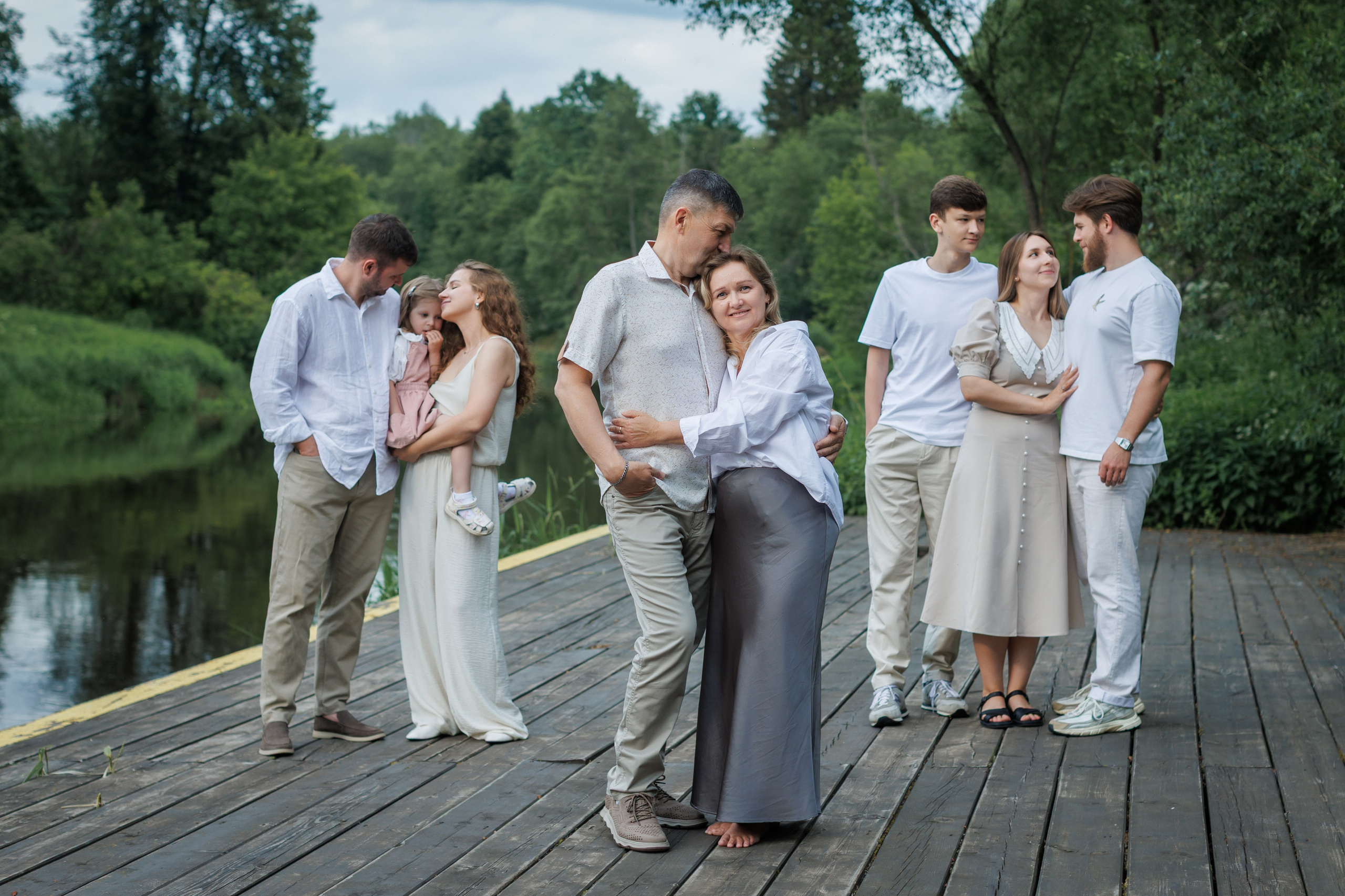 Юбилей папы. Детский и семейный фотограф Мария Киселёва. Москва