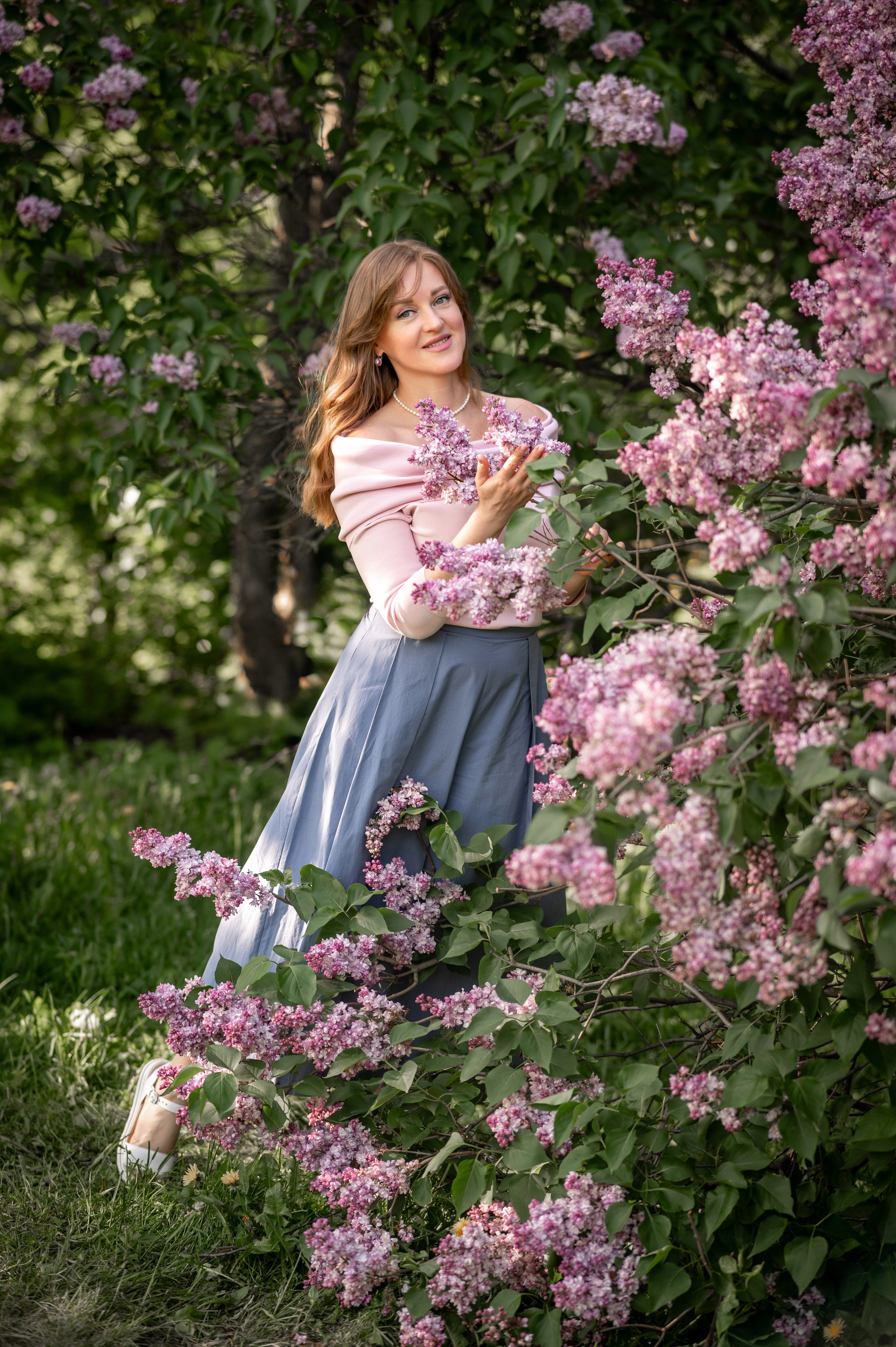 Марина в Сиреневом саду