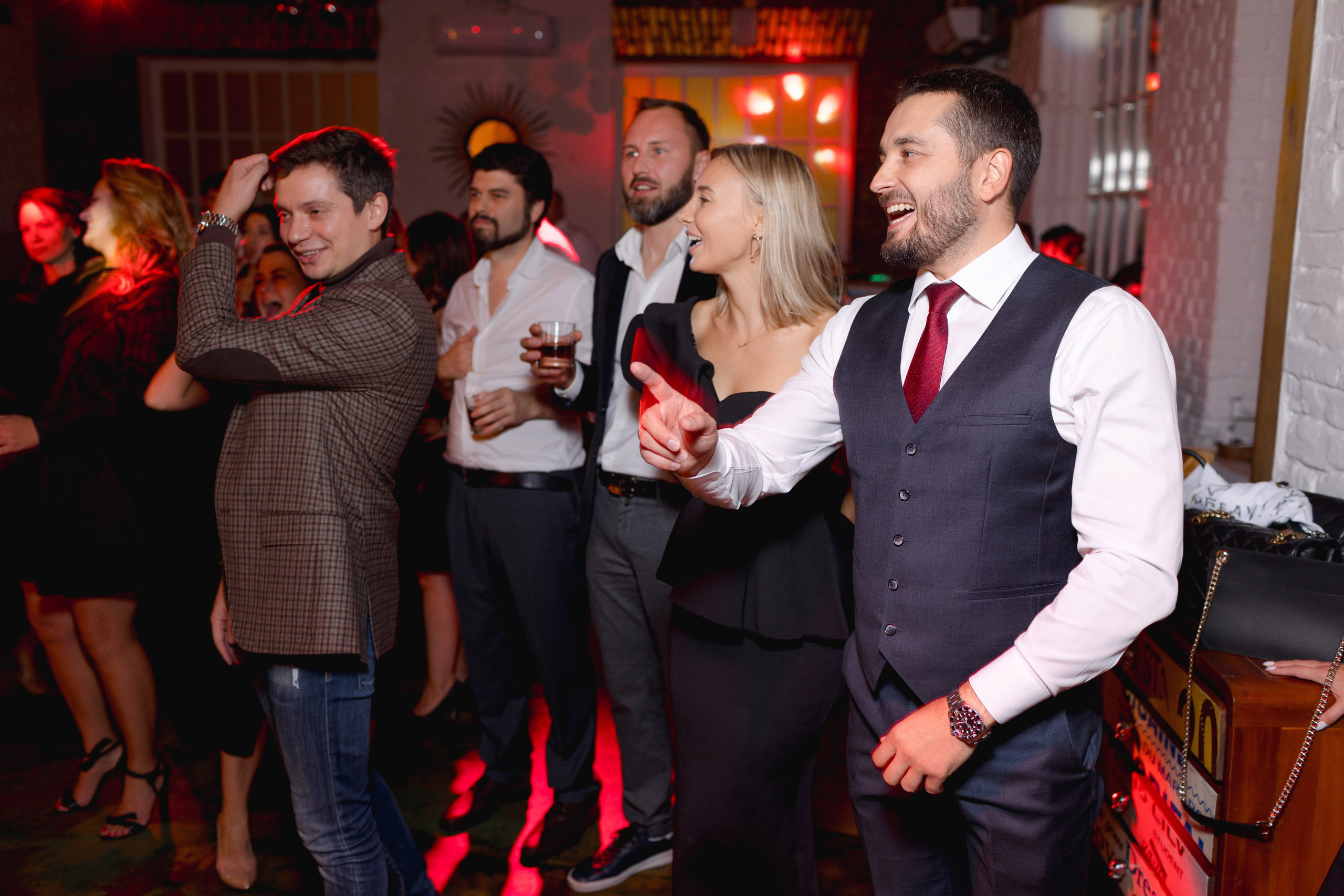 Юбилей Марины (35 лет). Вова Петров