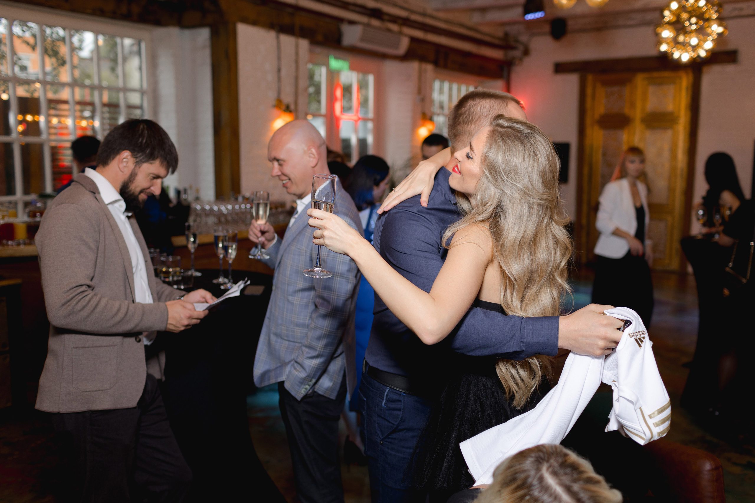 Юбилей Марины (35 лет). Вова Петров