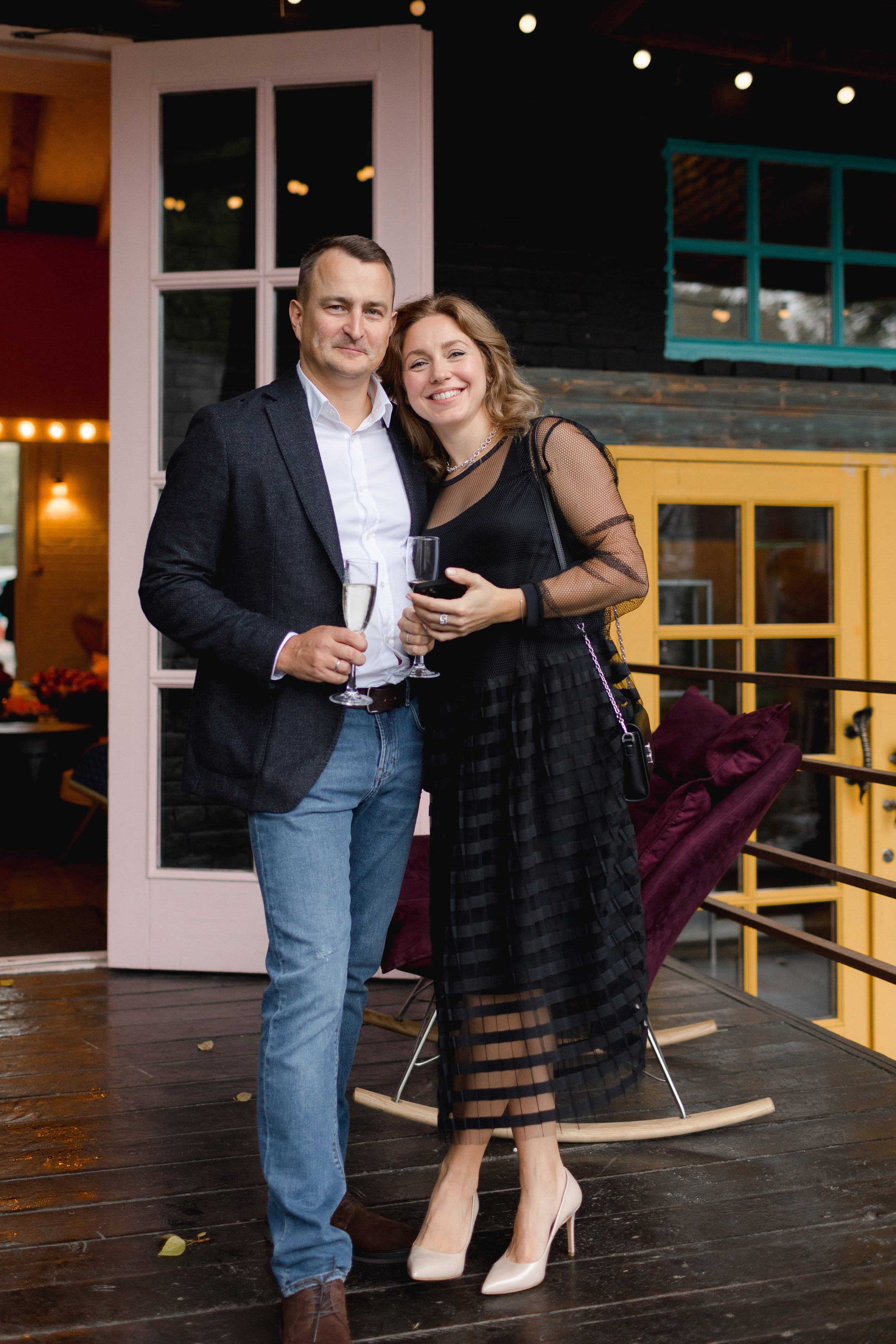 Юбилей Марины (35 лет). Вова Петров