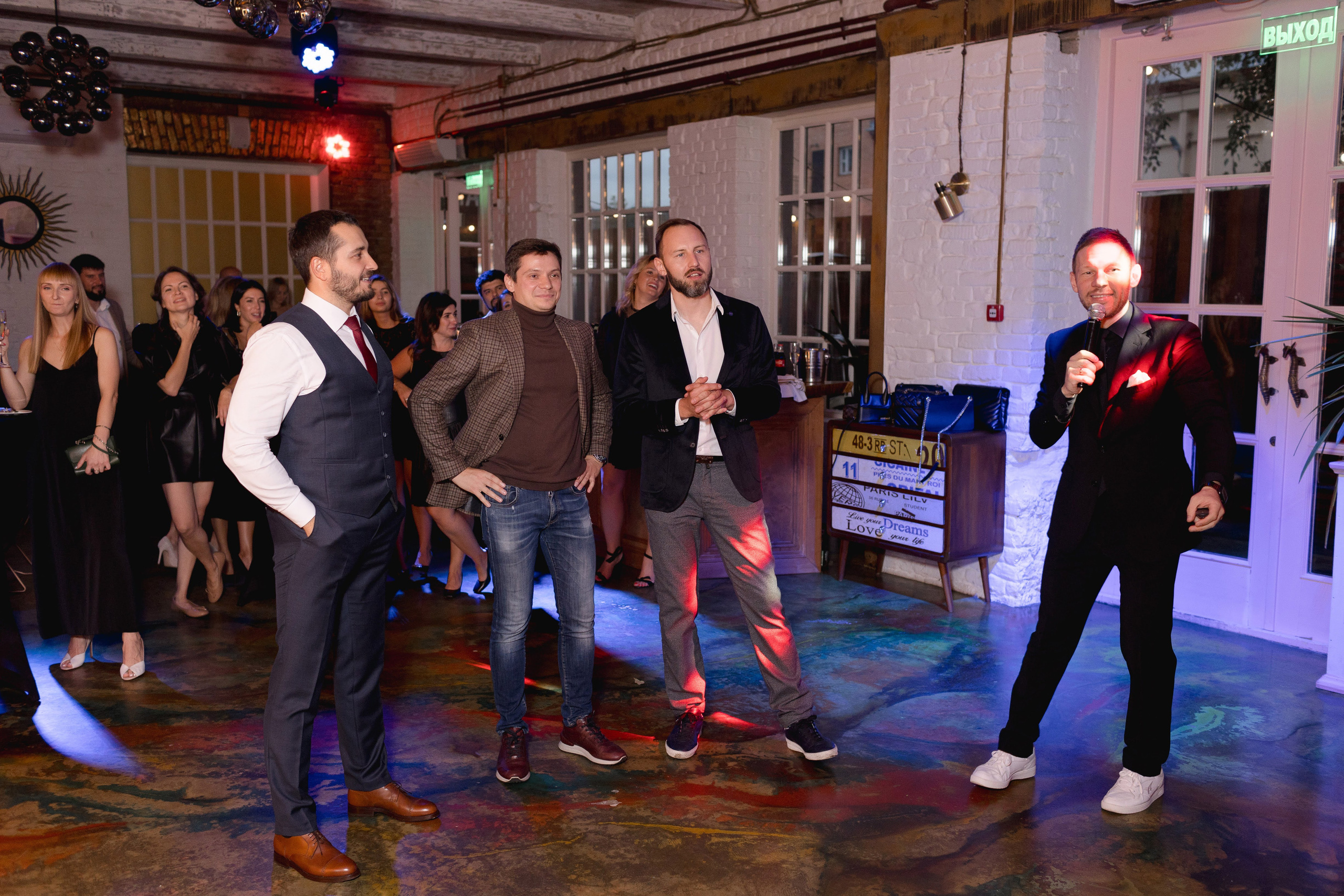 Юбилей Марины (35 лет). Вова Петров