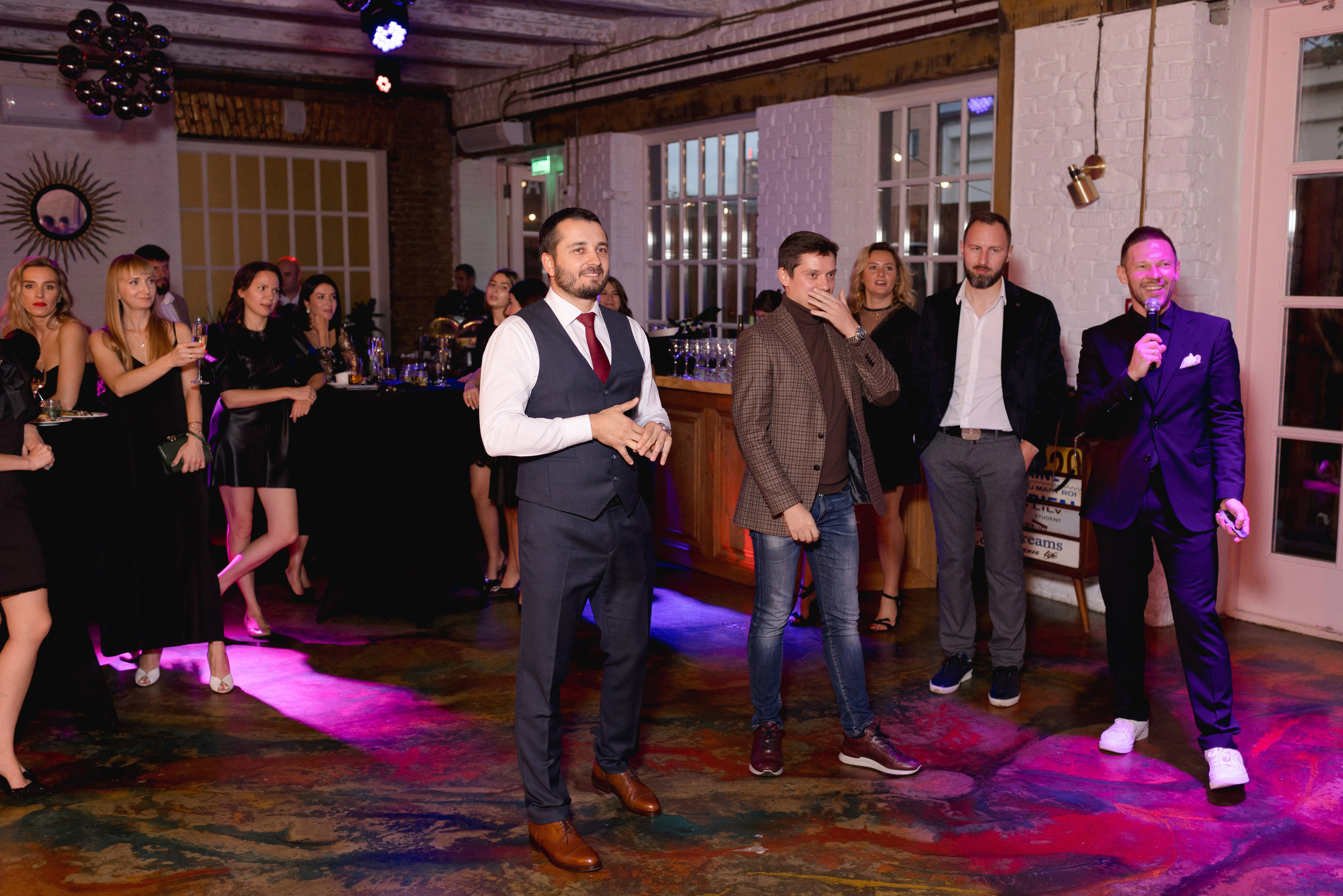 Юбилей Марины (35 лет). Вова Петров