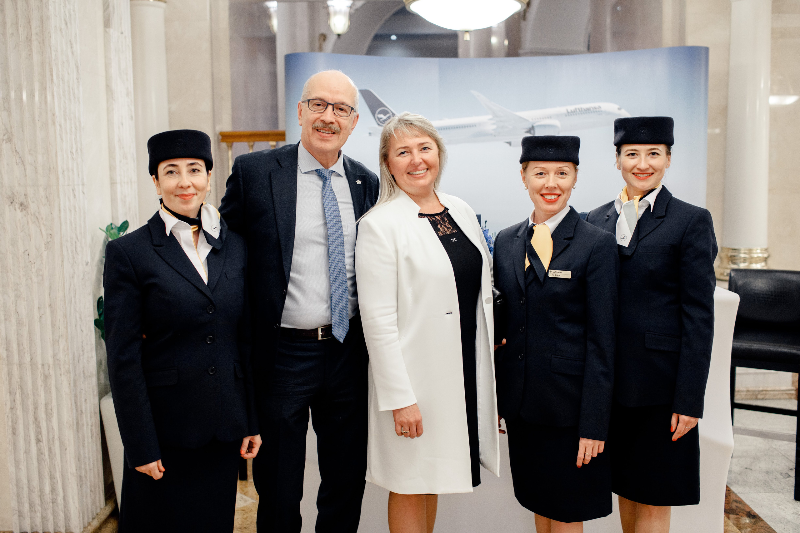 Корпоратив Lufthansa. Вова Петров