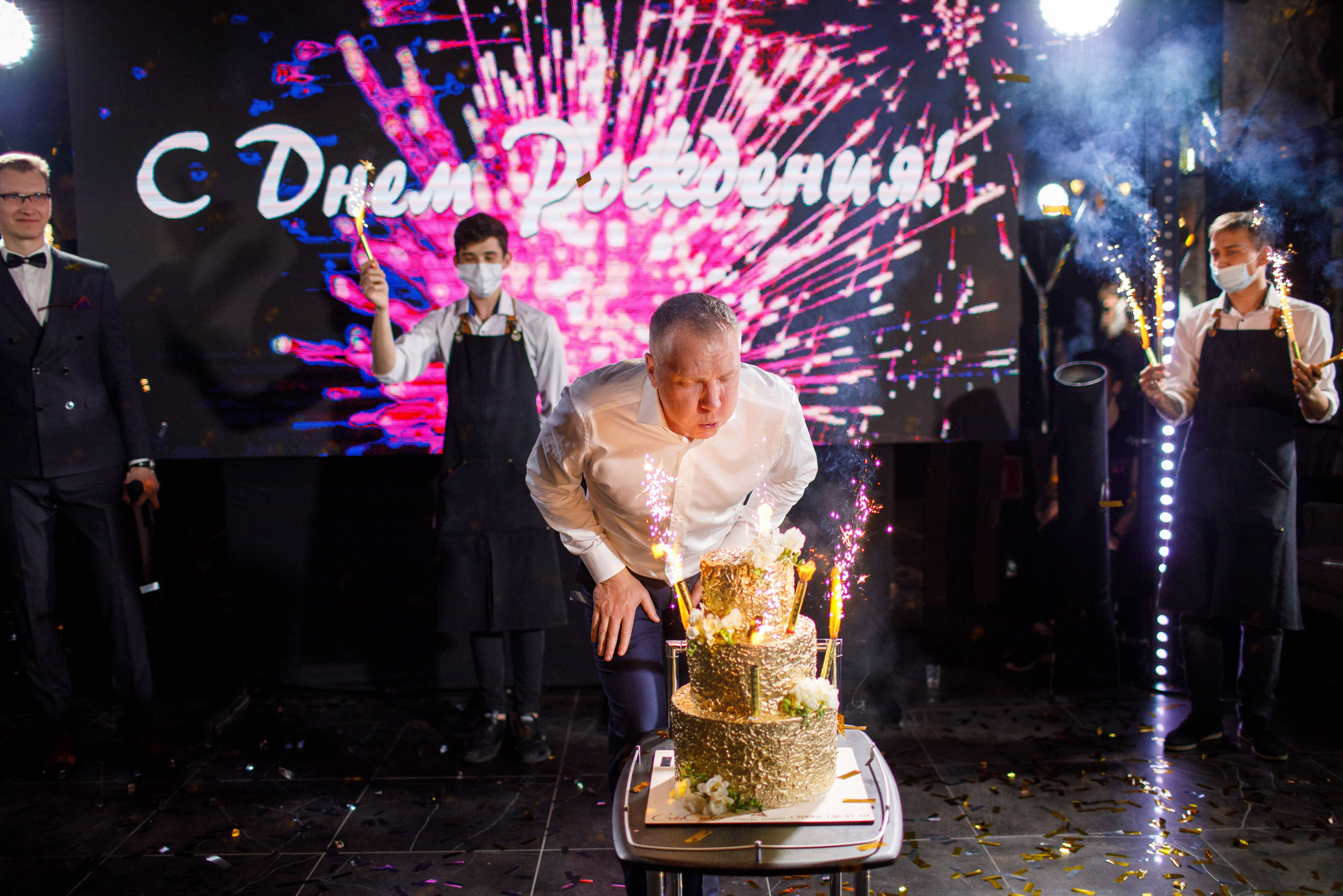 Юбилей Анатолия (55 лет). Вова Петров