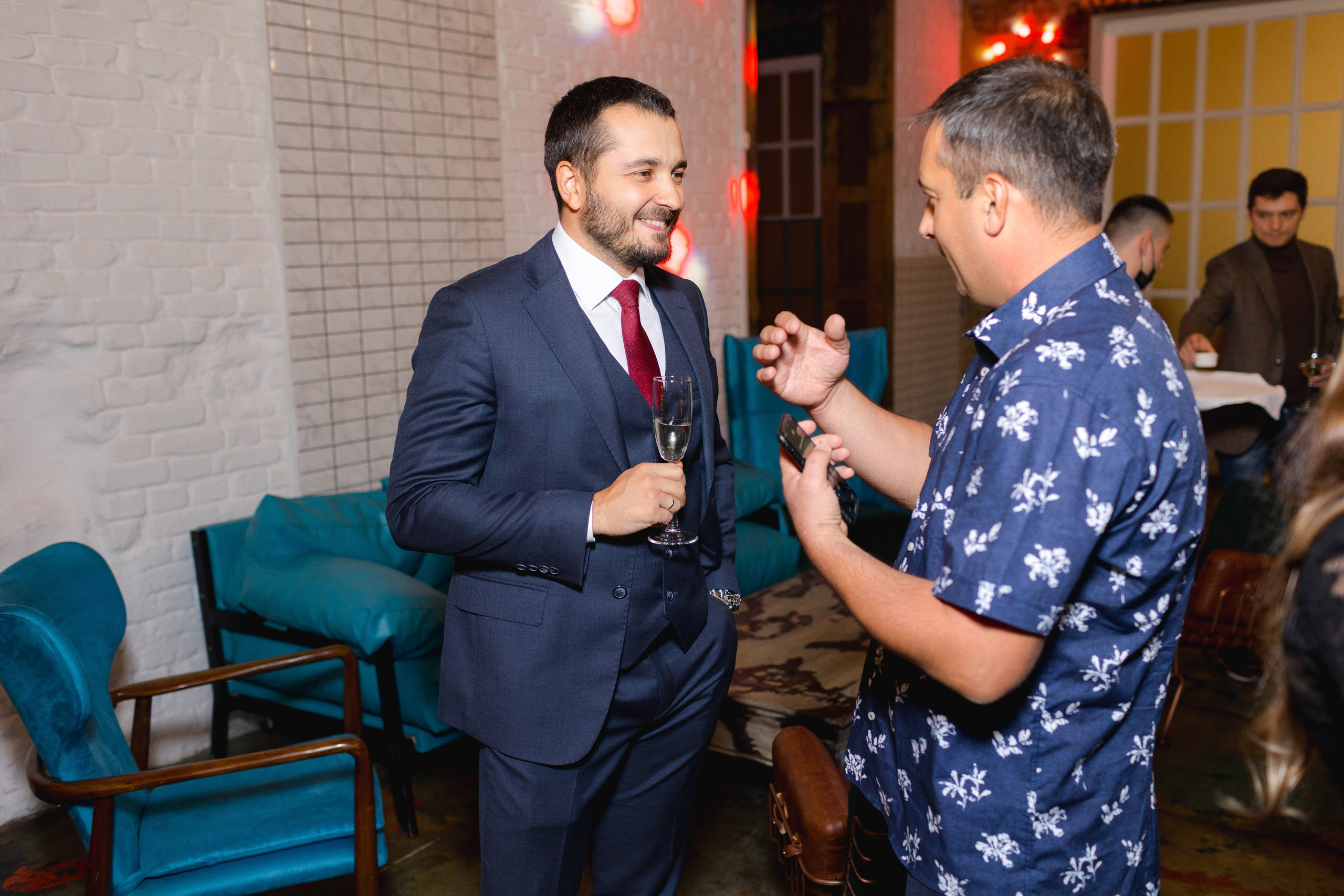 Юбилей Марины (35 лет). Вова Петров