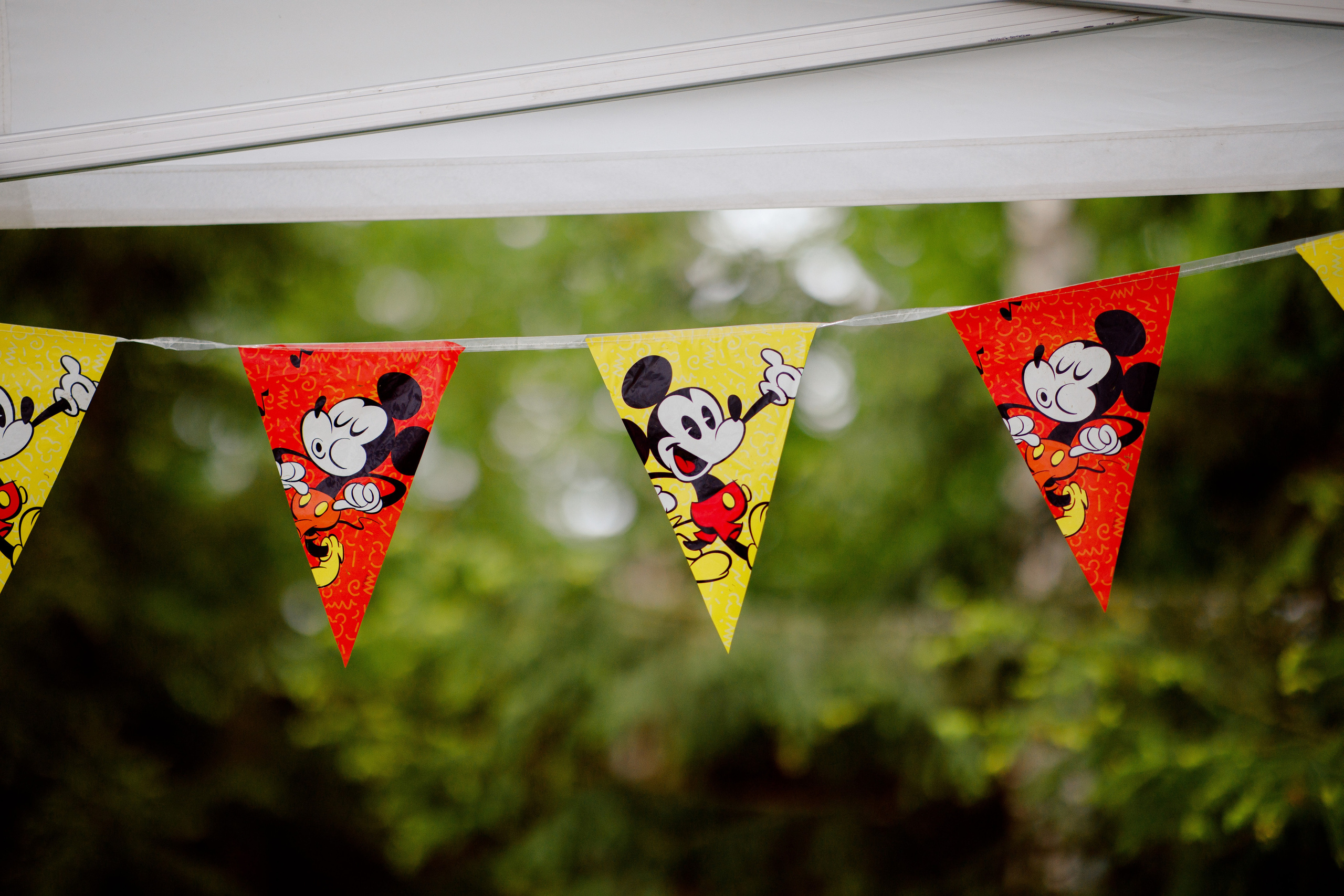 День рождения Устиньи (3 года). Вова Петров