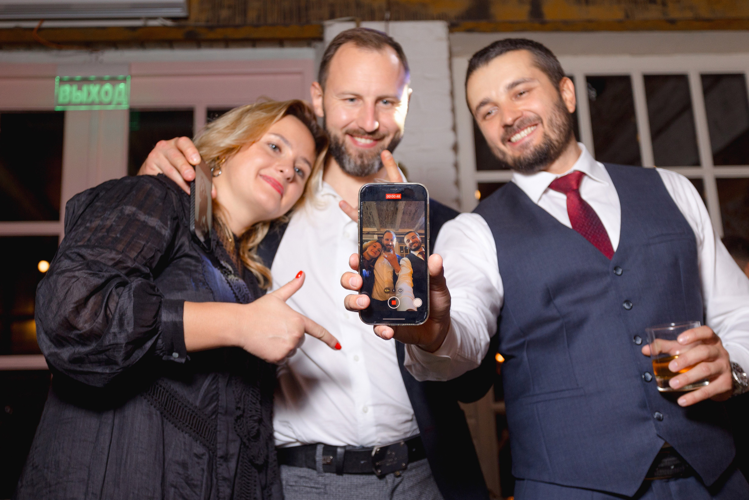 Юбилей Марины (35 лет). Вова Петров