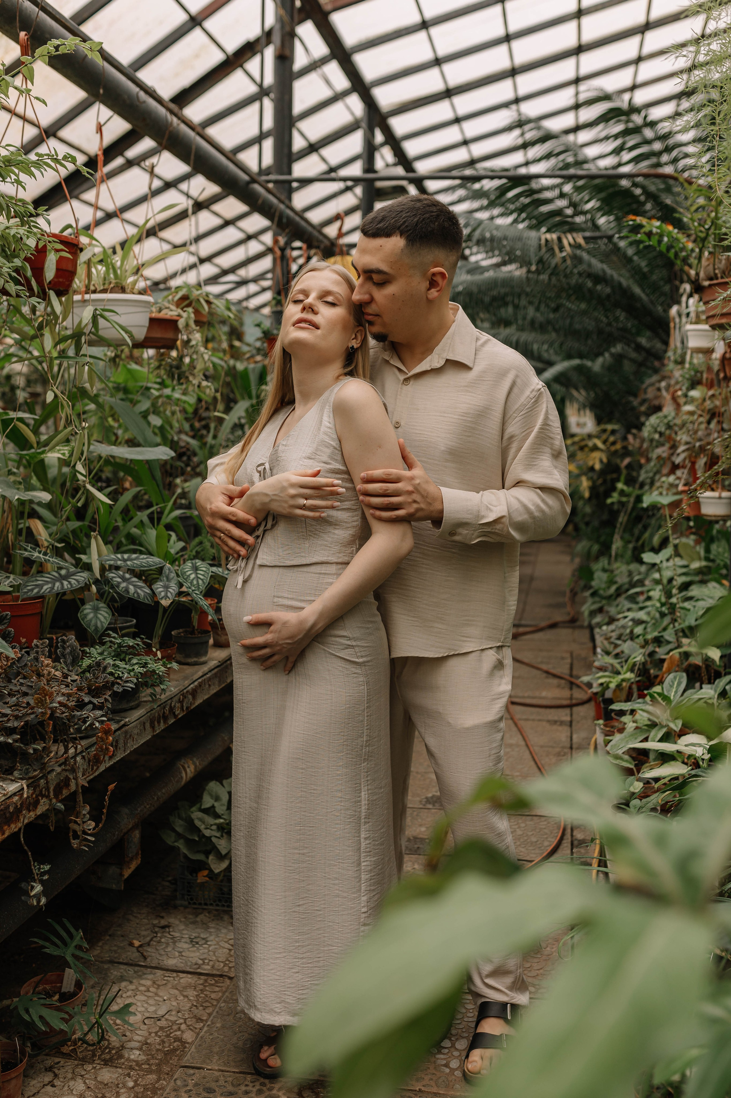 В оранжерее. Фотограф Александра Кузнецова