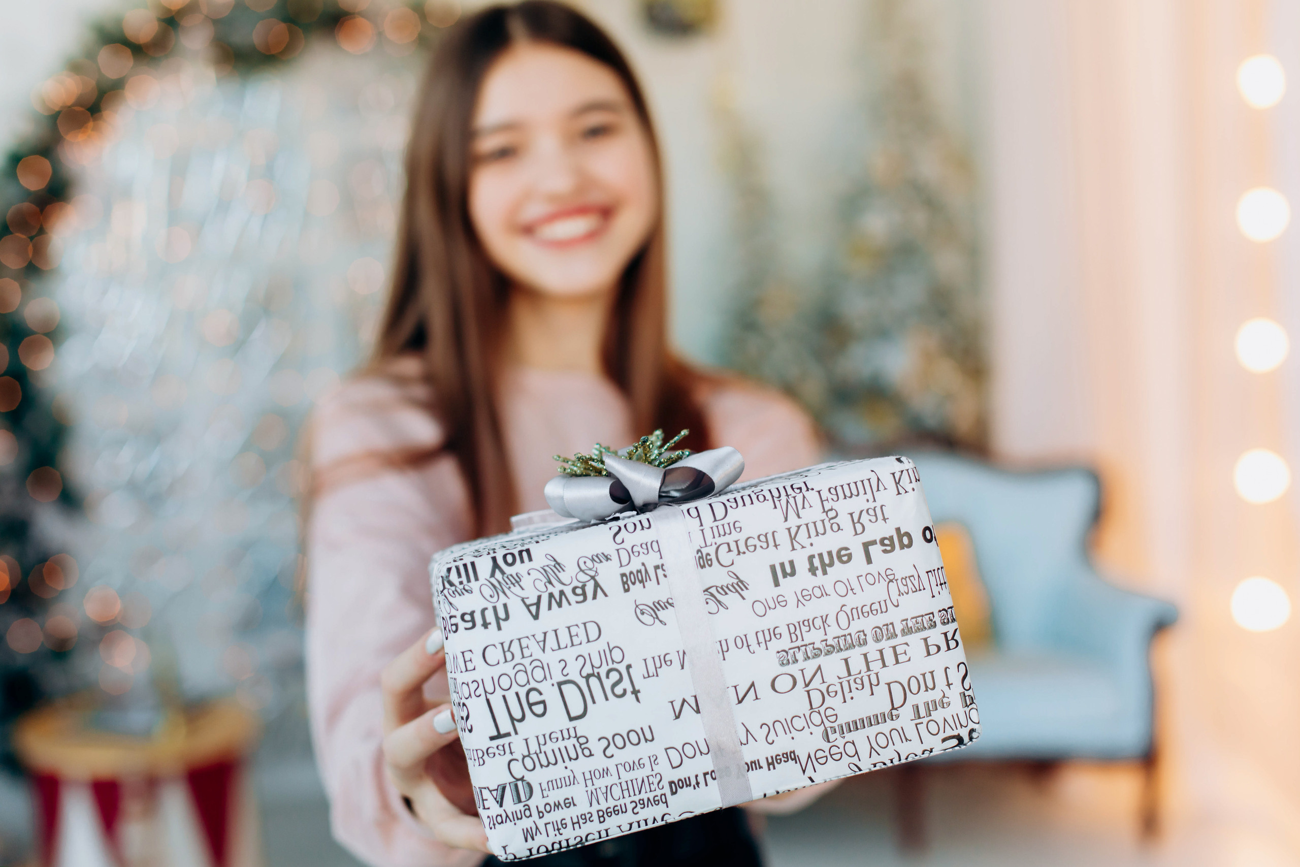 Милена (новогодняя фотосессия в студии). Семейный и свадебный фотограф в Воронеже Майя Добровольская