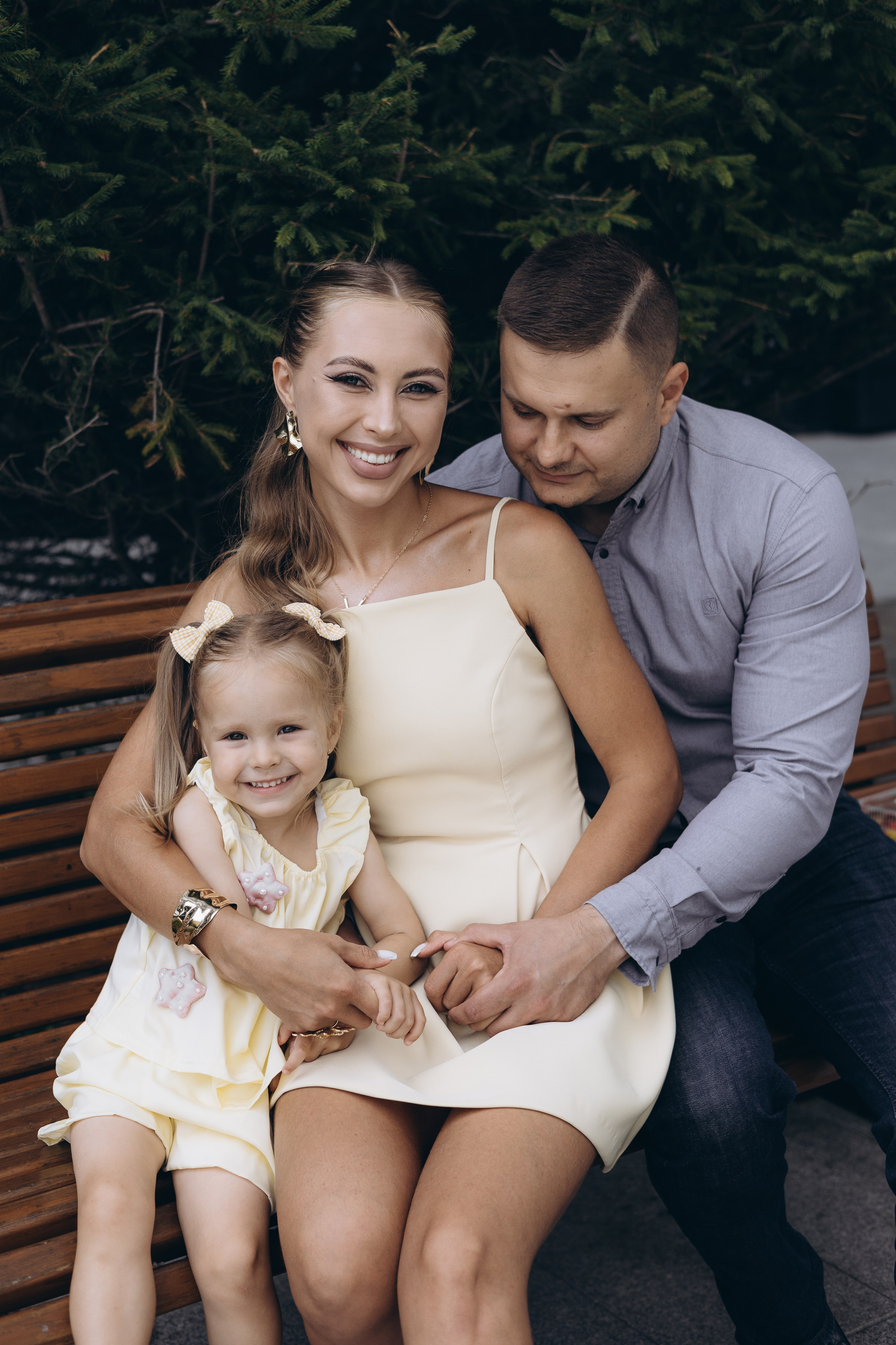 Кристина, Сергей и Лера. Свадебный и семейный фотограф в Новосибирске Дарья Кель