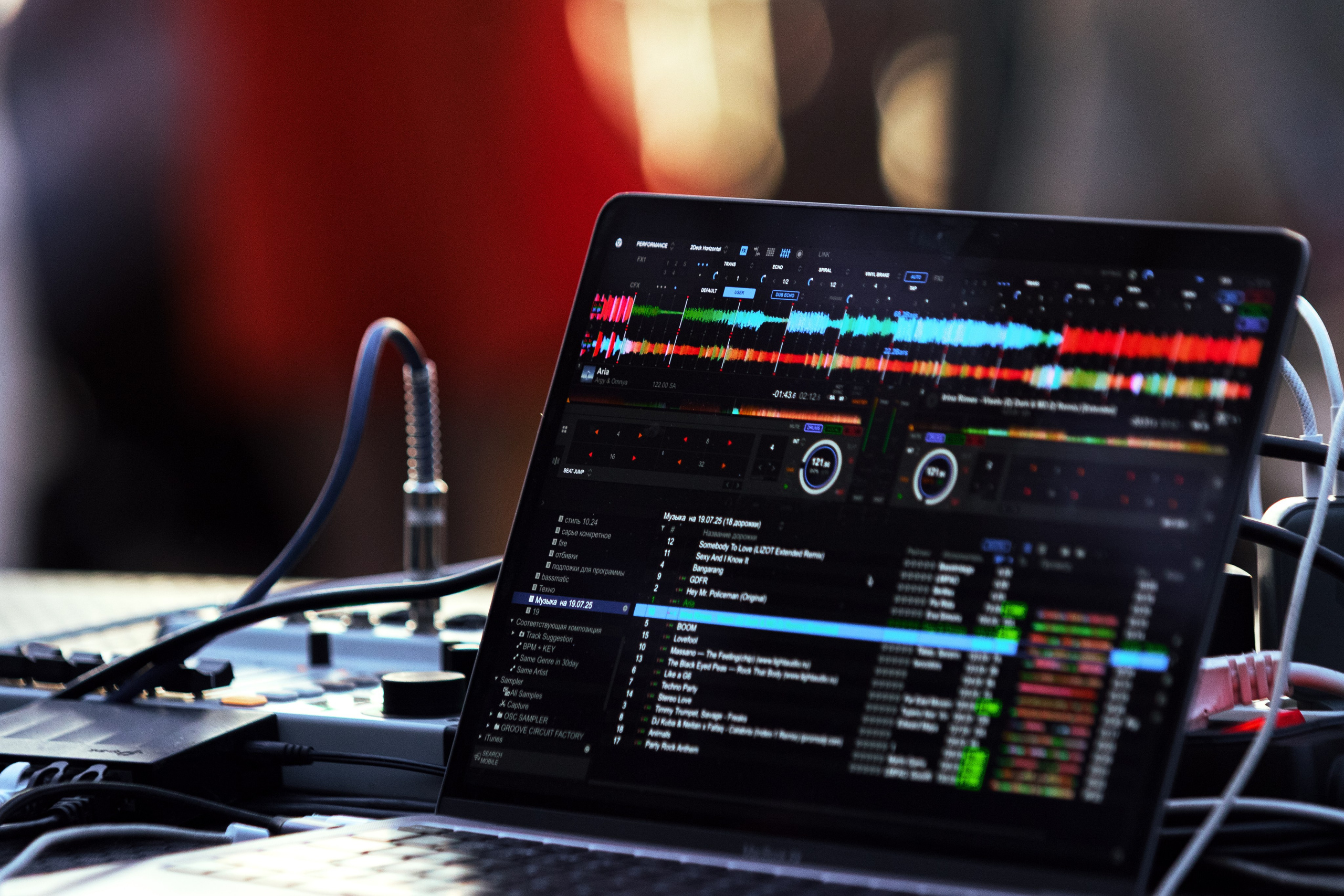 Dj event. Design Muginov