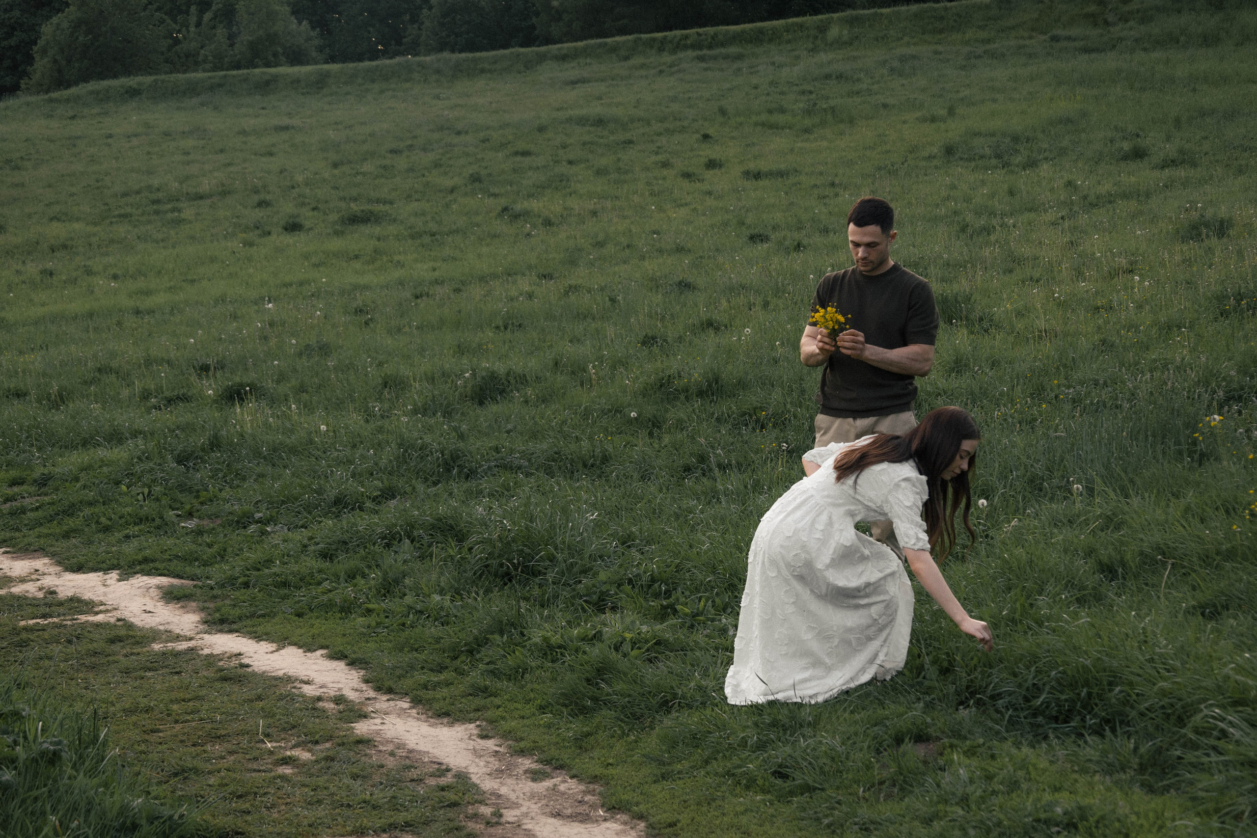 Букет полевых цветов. Семейный фотограф Химки — Москва