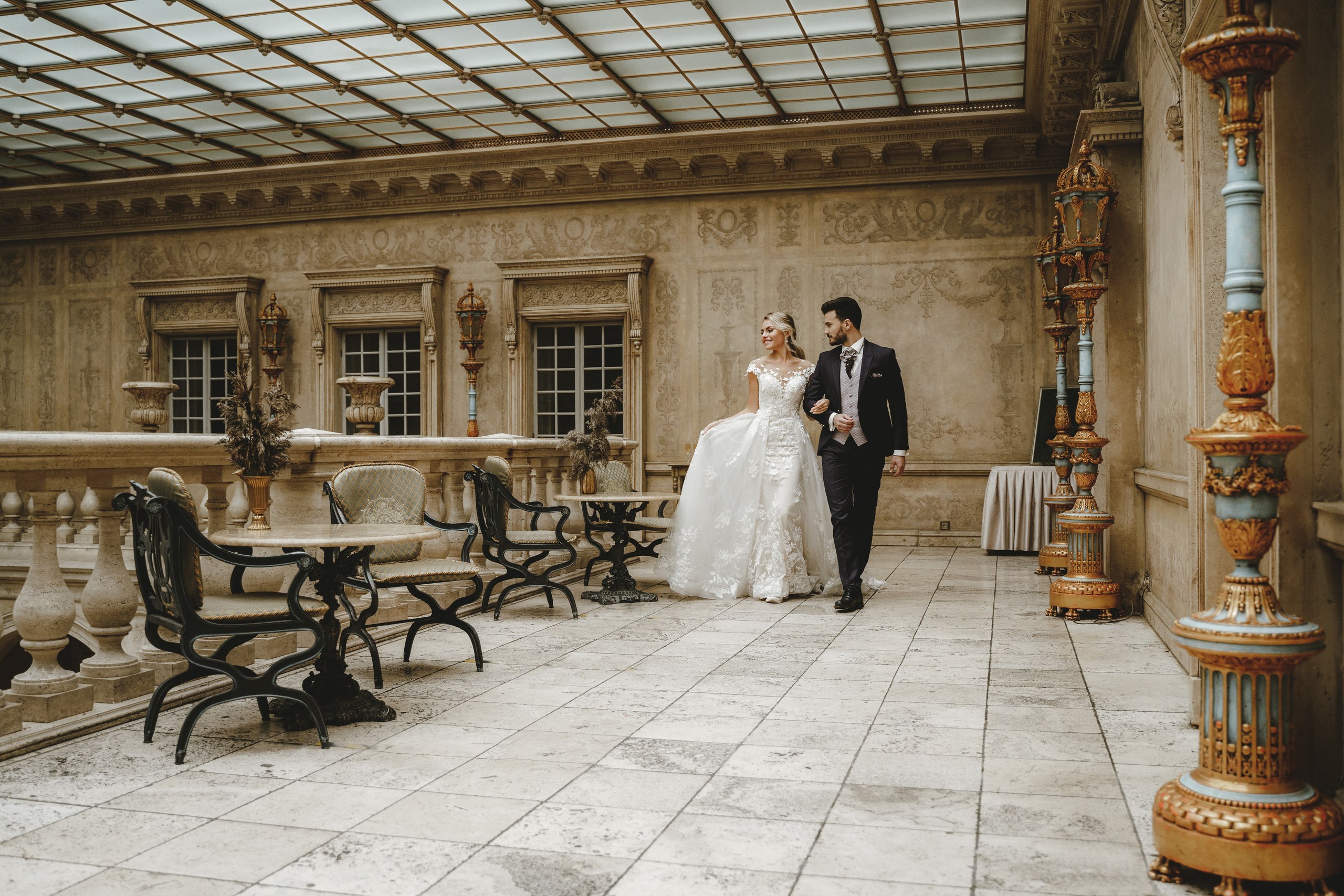 Свадебная фотосессия в Ресторане Турандот в Москве