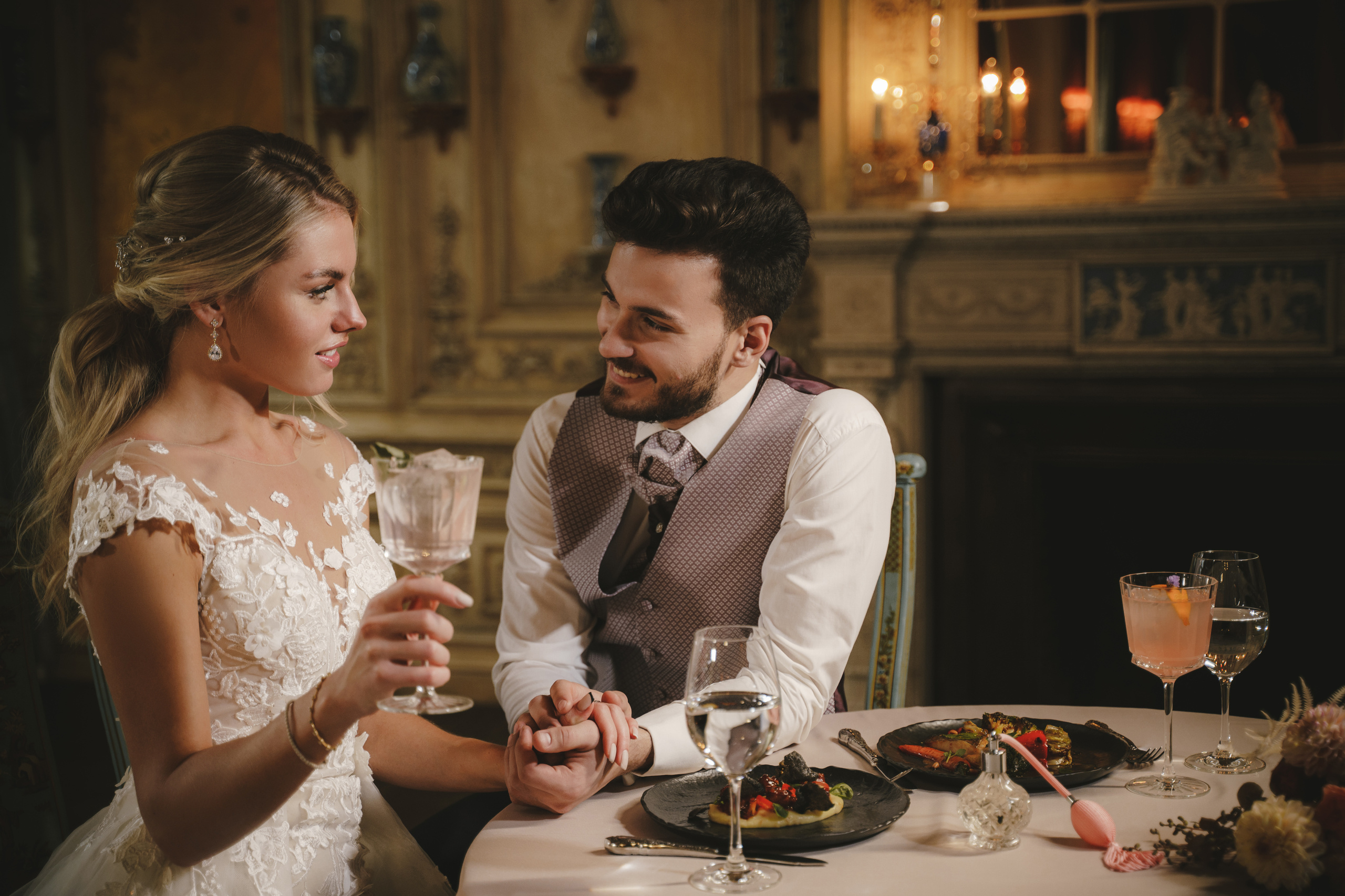 Свадебная фотосессия в Ресторане Турандот в Москве