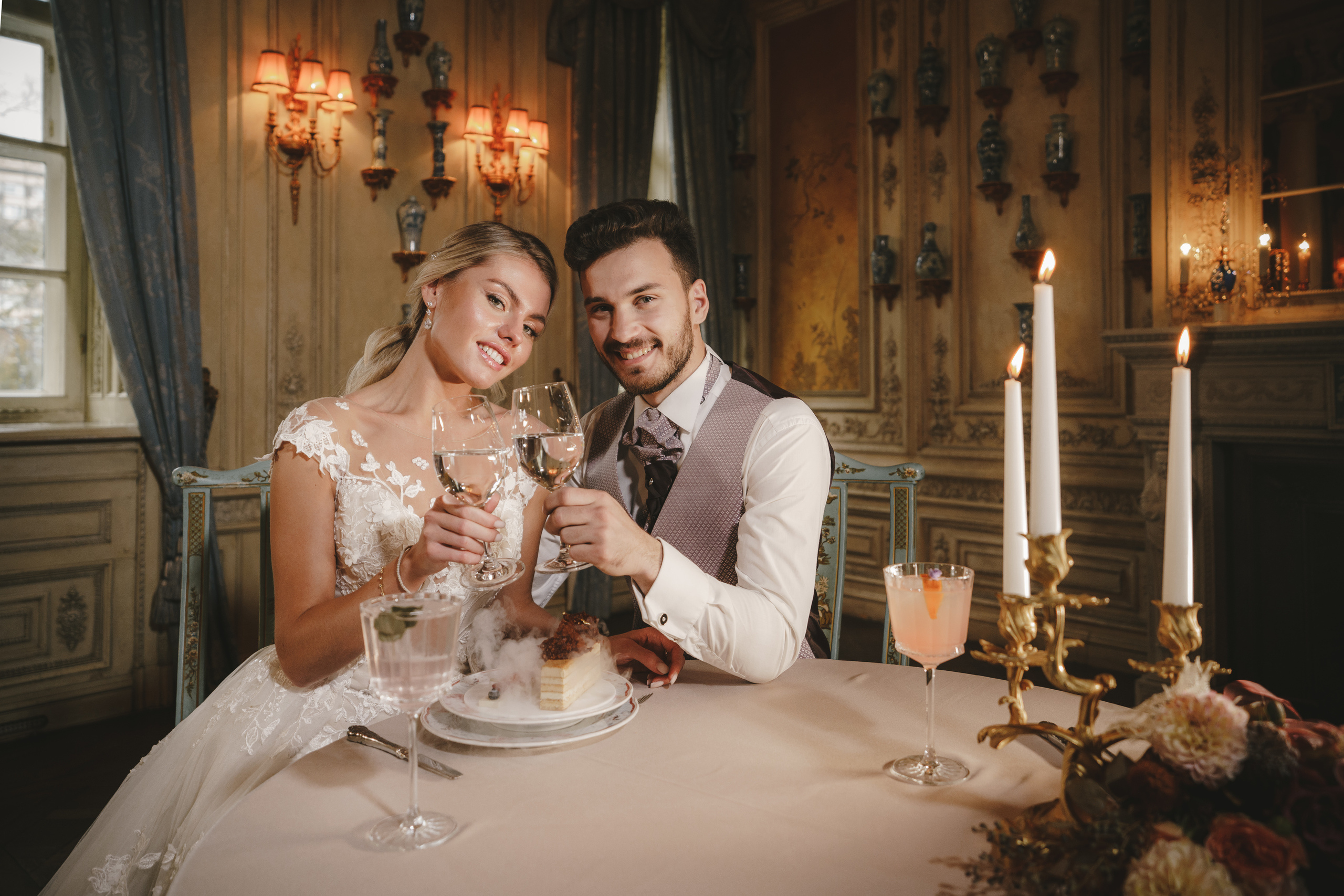 Свадебная фотосессия в Ресторане Турандот в Москве