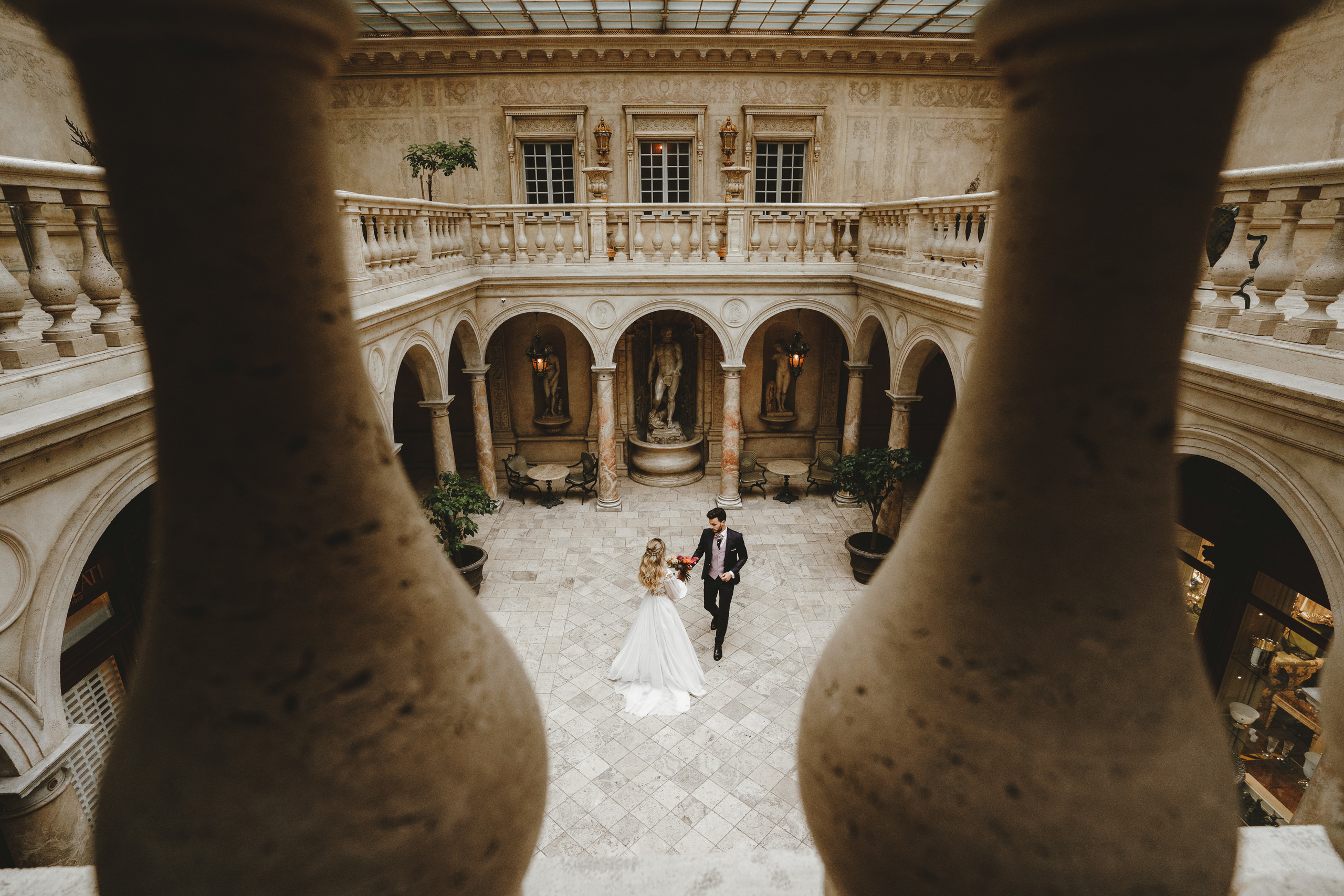 Свадебная фотосессия в Ресторане Турандот в Москве