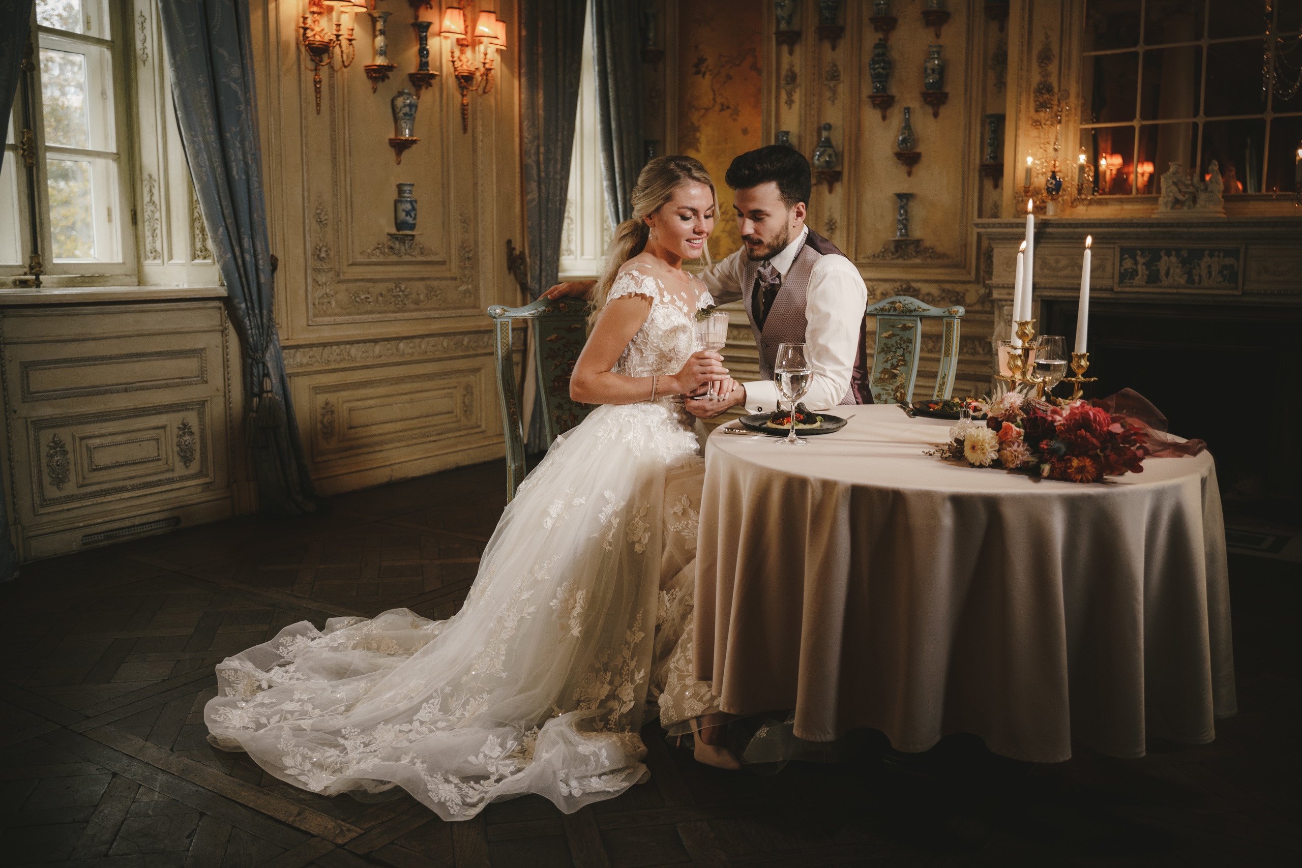 Свадебная фотосессия в Ресторане Турандот в Москве