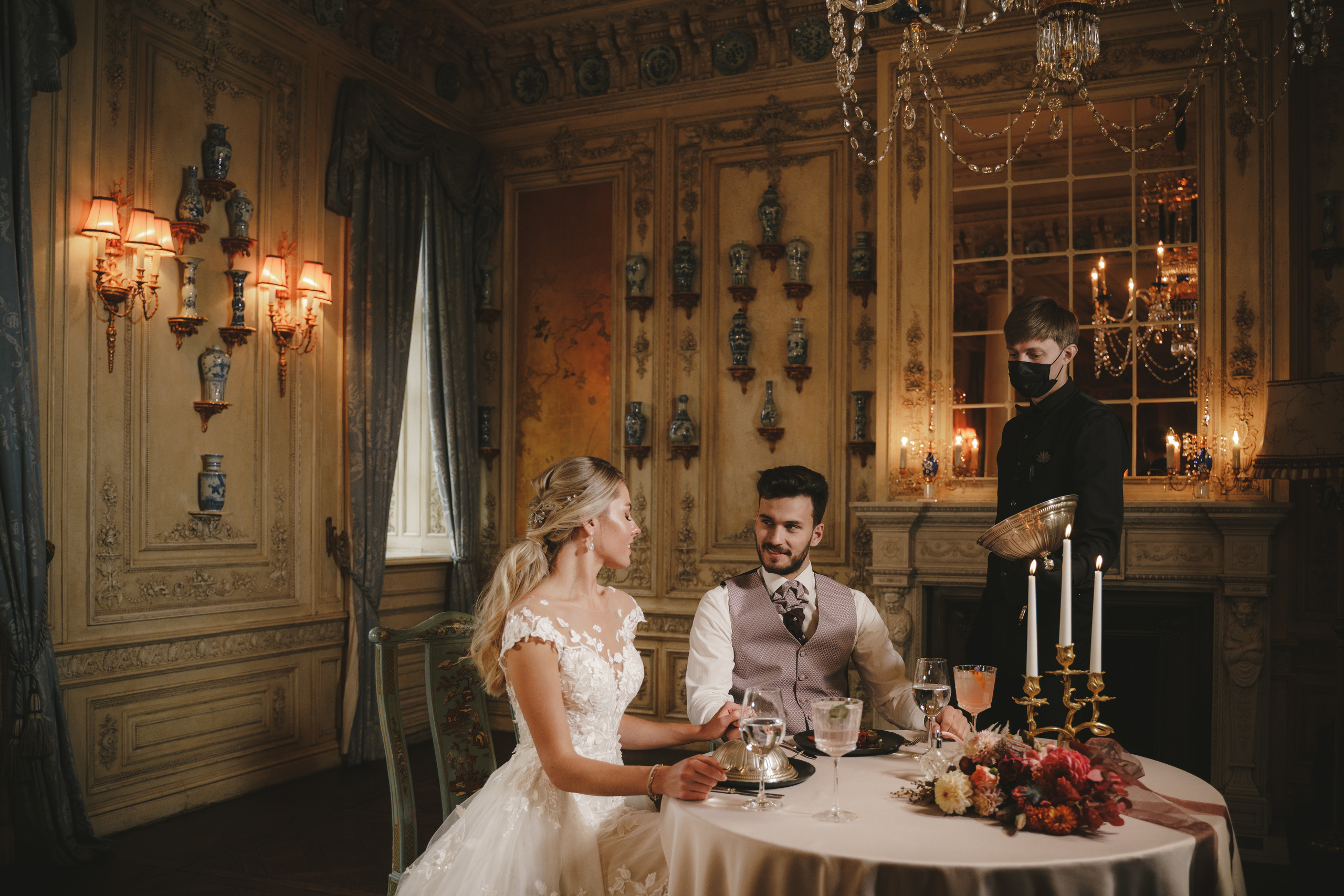 Свадебная фотосессия в Ресторане Турандот в Москве