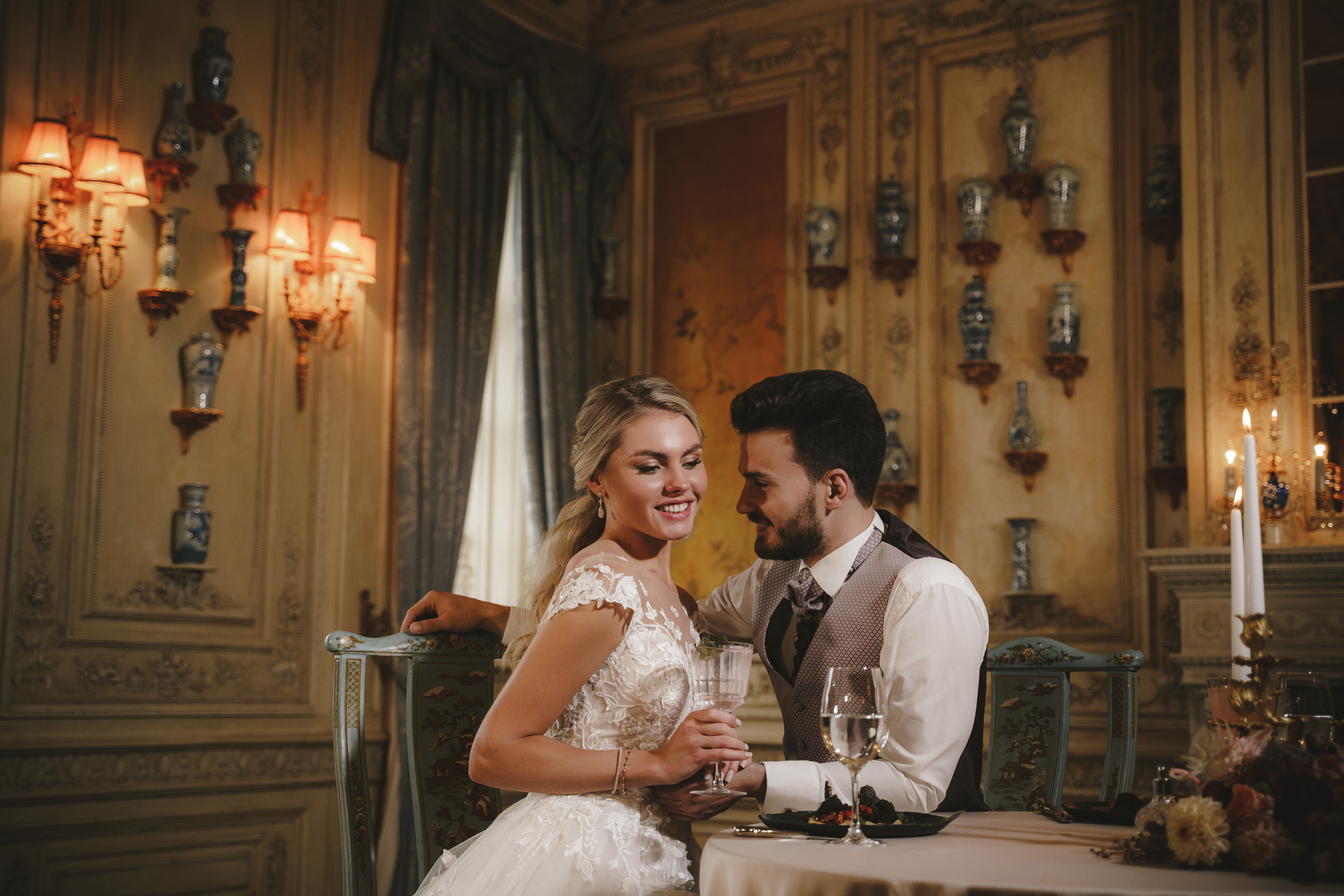 Свадебная фотосессия в Ресторане Турандот в Москве