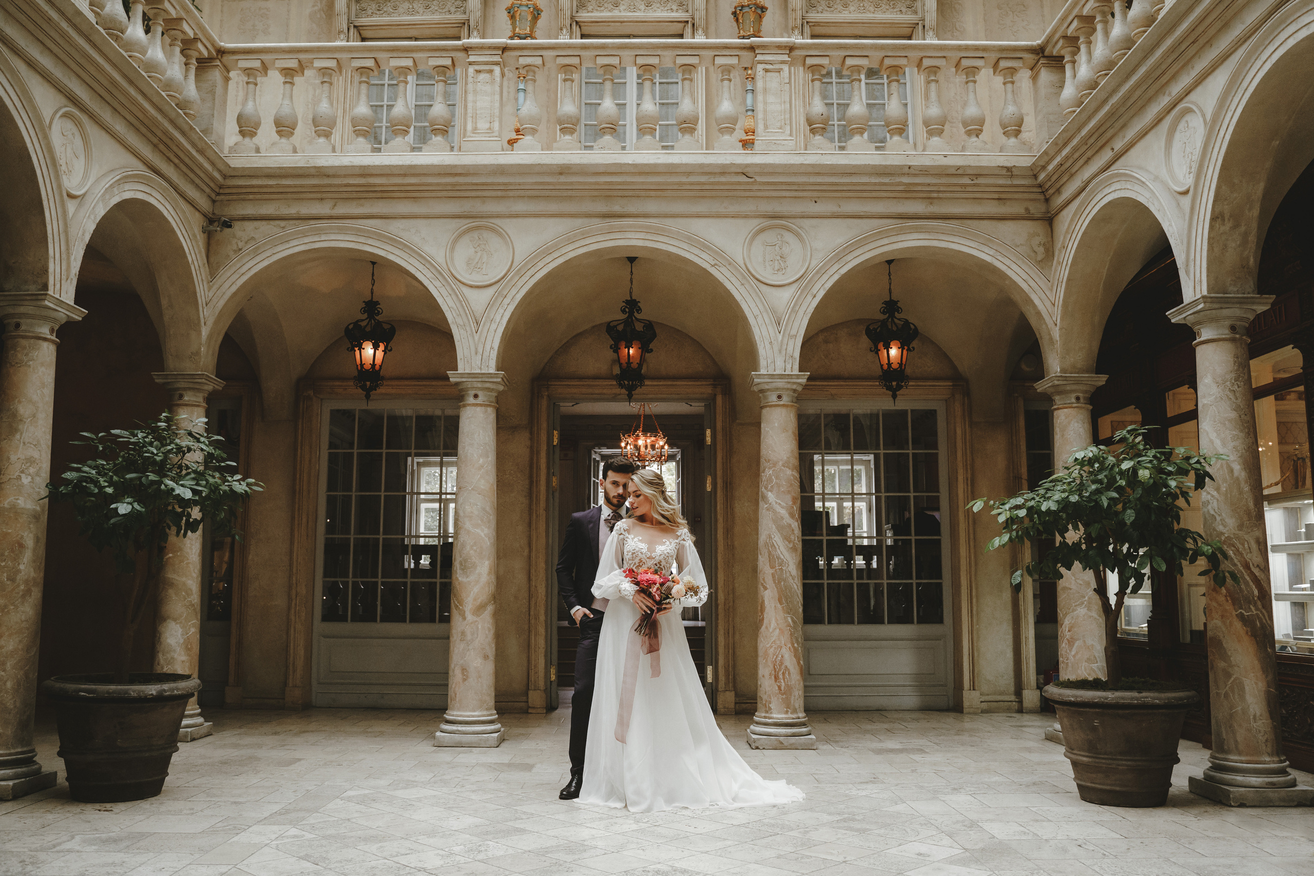 Свадебная фотосессия в Ресторане Турандот в Москве