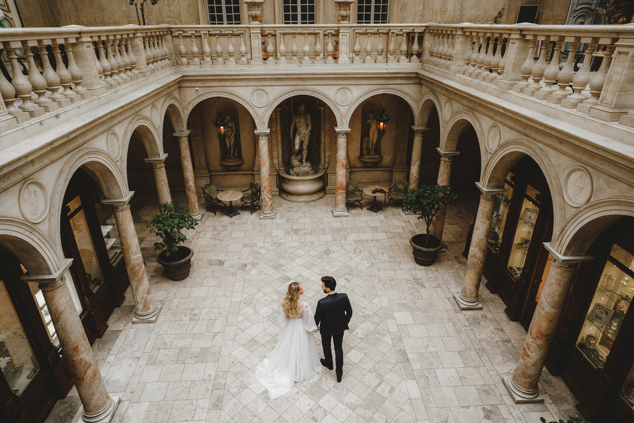 Свадебная фотосессия в Ресторане Турандот в Москве