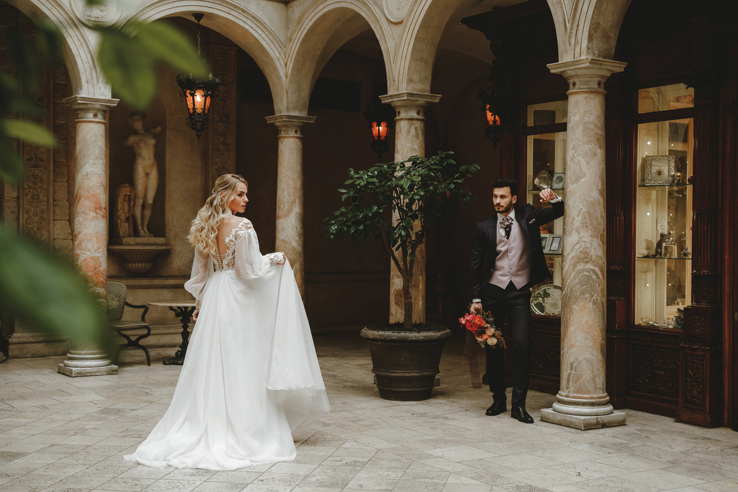 Свадебная фотосессия в Ресторане Турандот в Москве