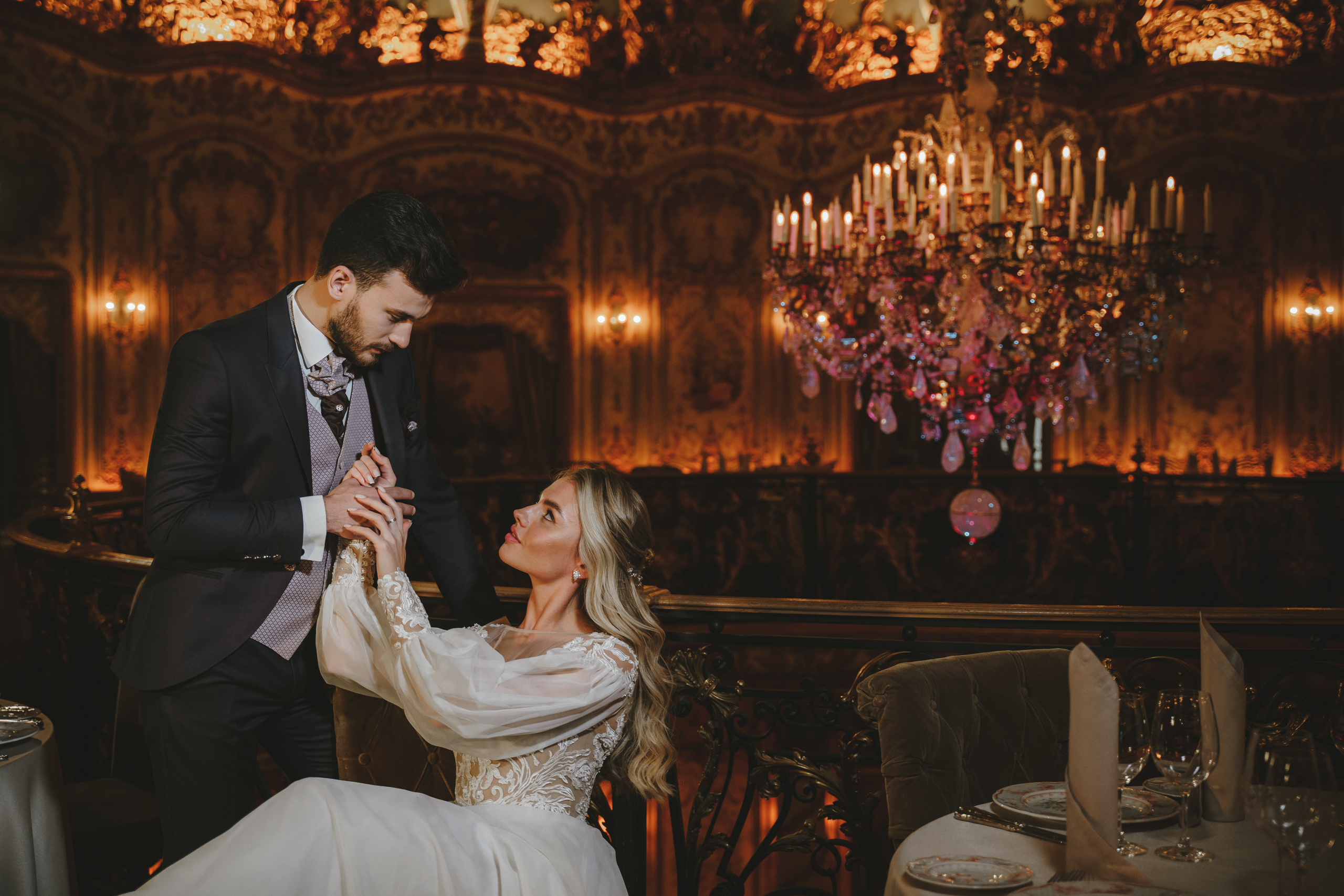 Свадебная фотосессия в Ресторане Турандот в Москве