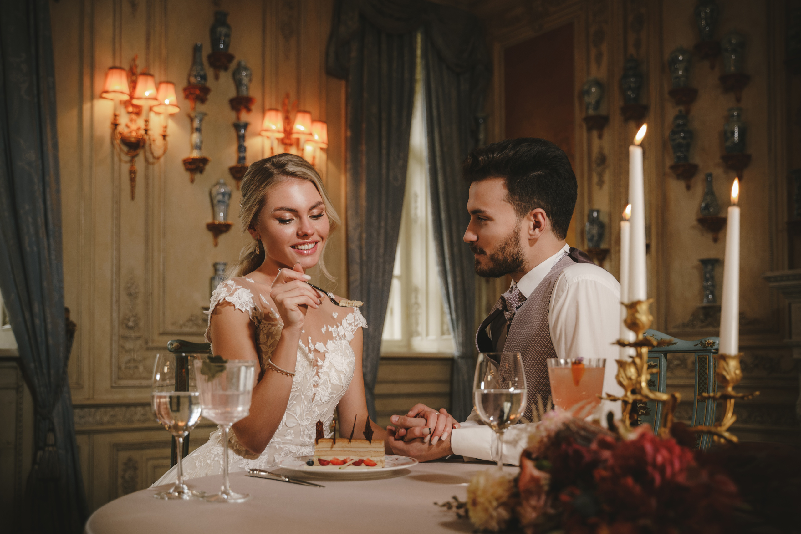 Свадебная фотосессия в Ресторане Турандот в Москве