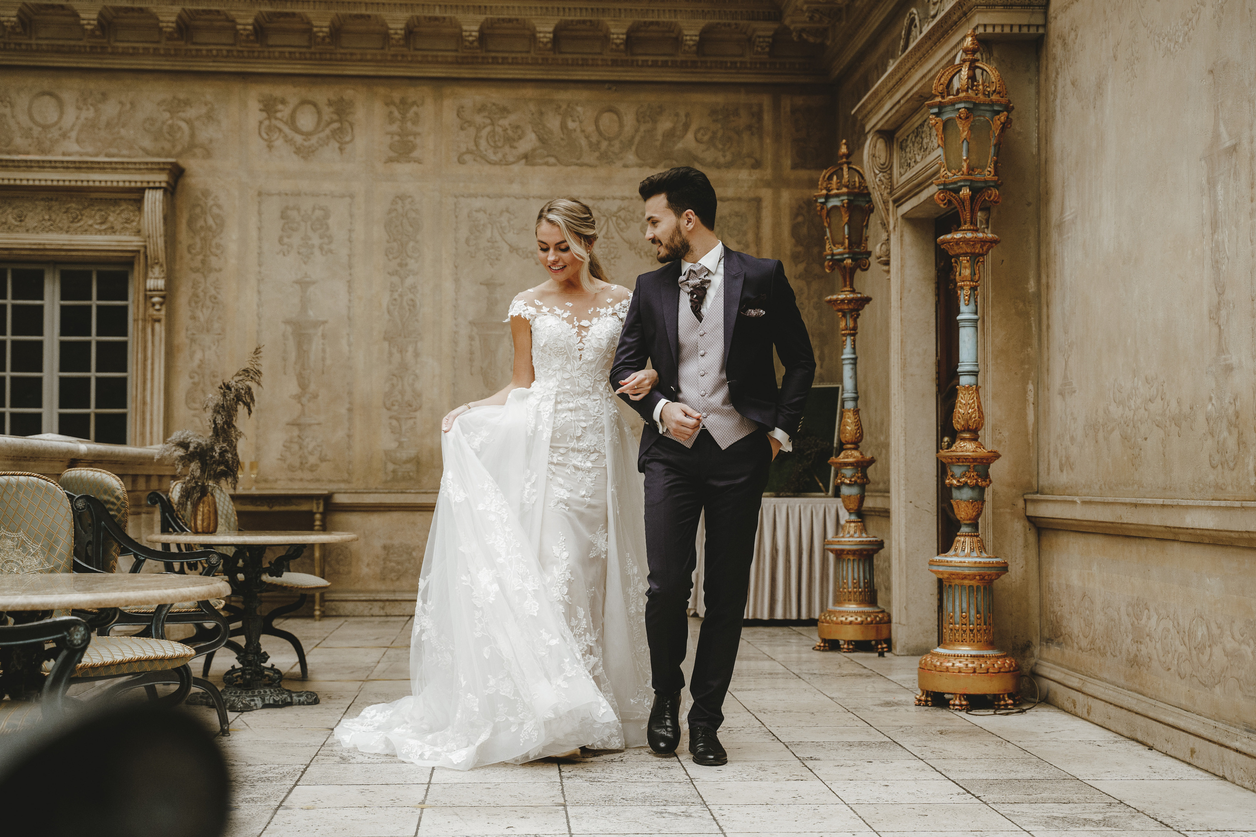 Свадебная фотосессия в Ресторане Турандот в Москве