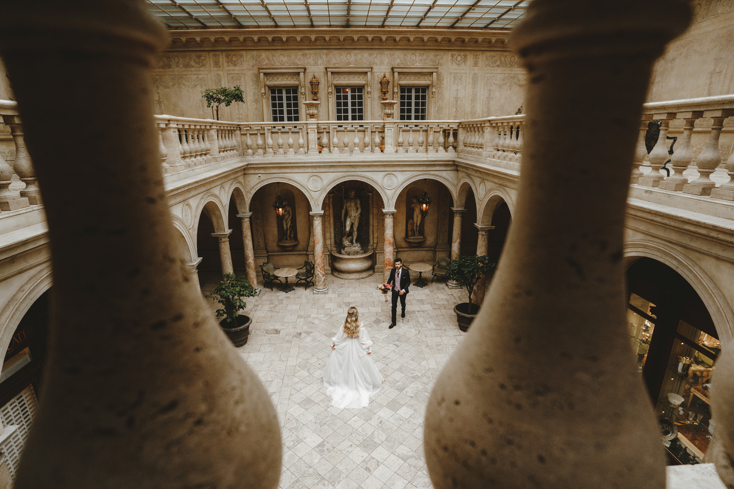 Свадебная фотосессия в Ресторане Турандот в Москве