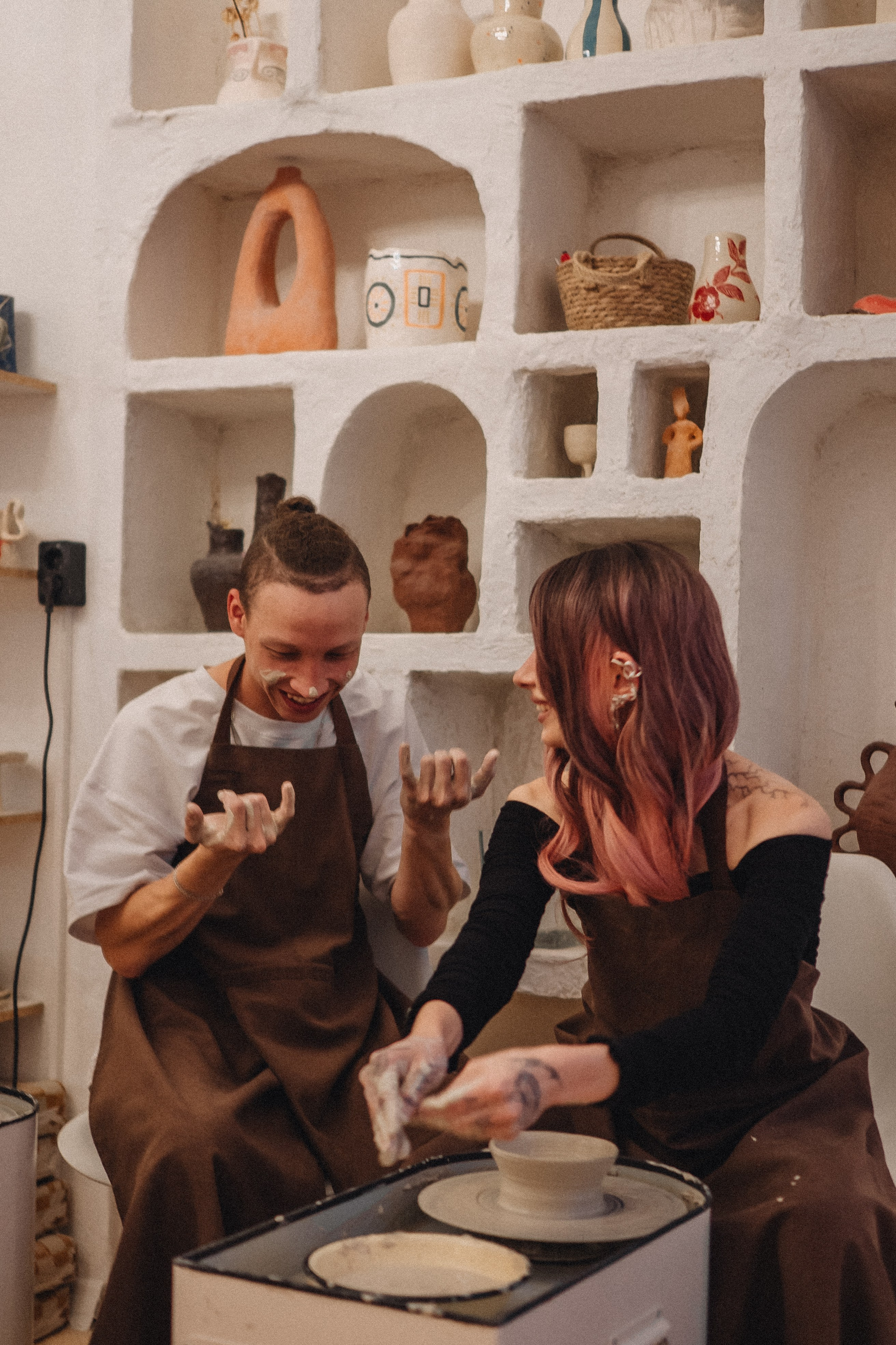 СВИДАНИЕ В ГОНЧАРНОЙ МАСТЕРСКОЙ. Профессиональный фотограф, Санкт-Петербург — Виктория Богомолова