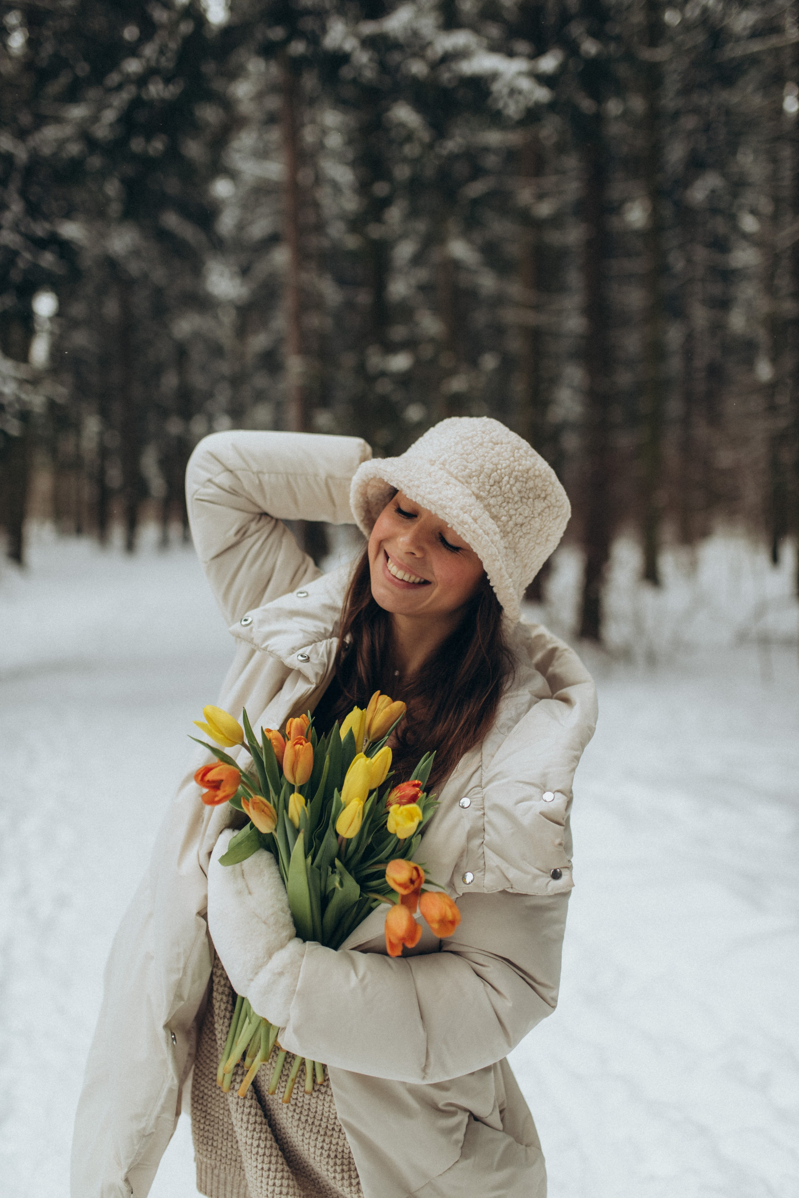 Мелина. Зимняя прогулка. Семейный фотограф в Москве Екатерина Север