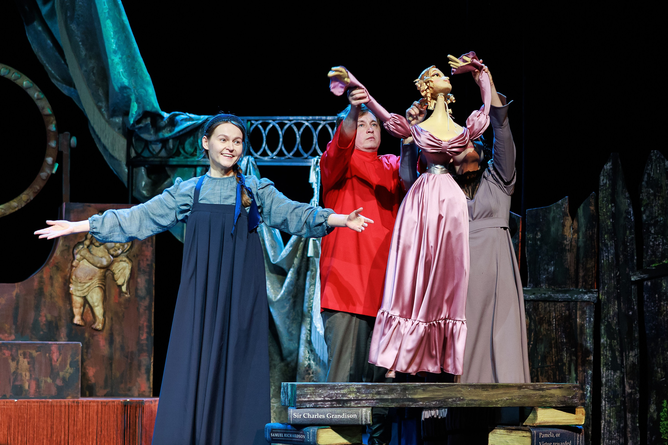 Воронежский театр кукол Шут Спектакль Граф Нулин