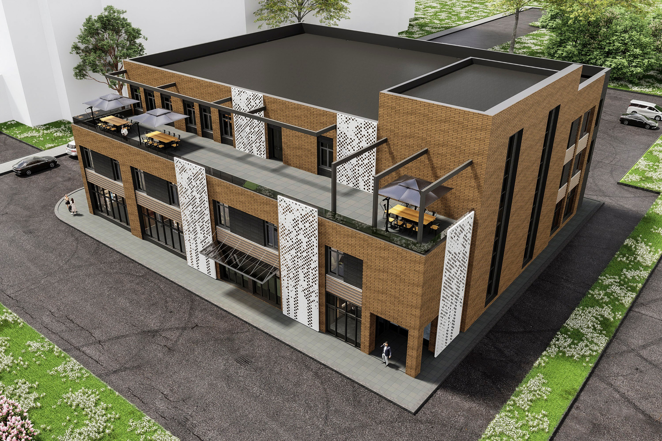 Фасад Сысоева. Архитектурно-дизайнерское бюро ROOMS