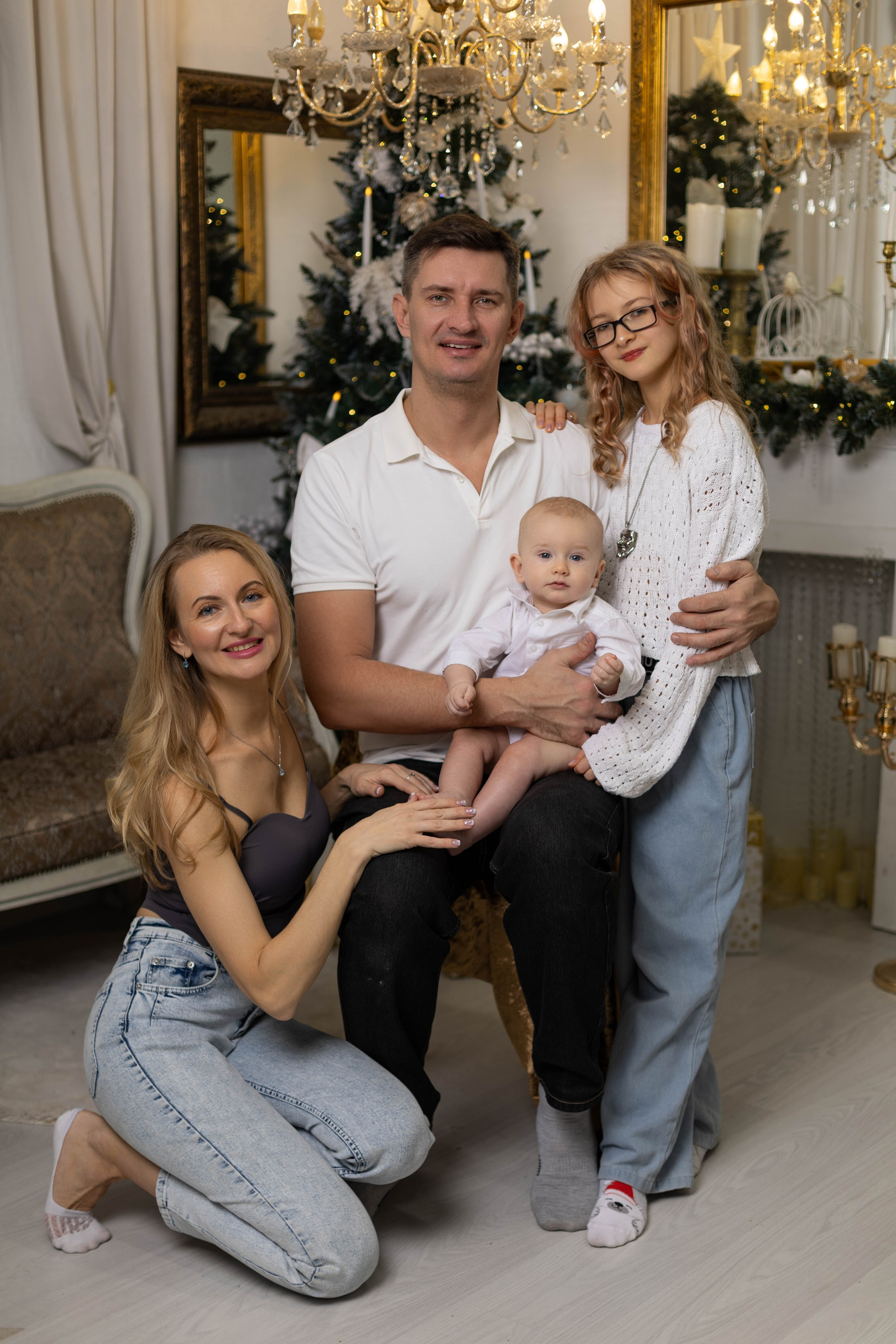 Юля, Илья и дети. Семейный фотограф Гульцовская Екатерина