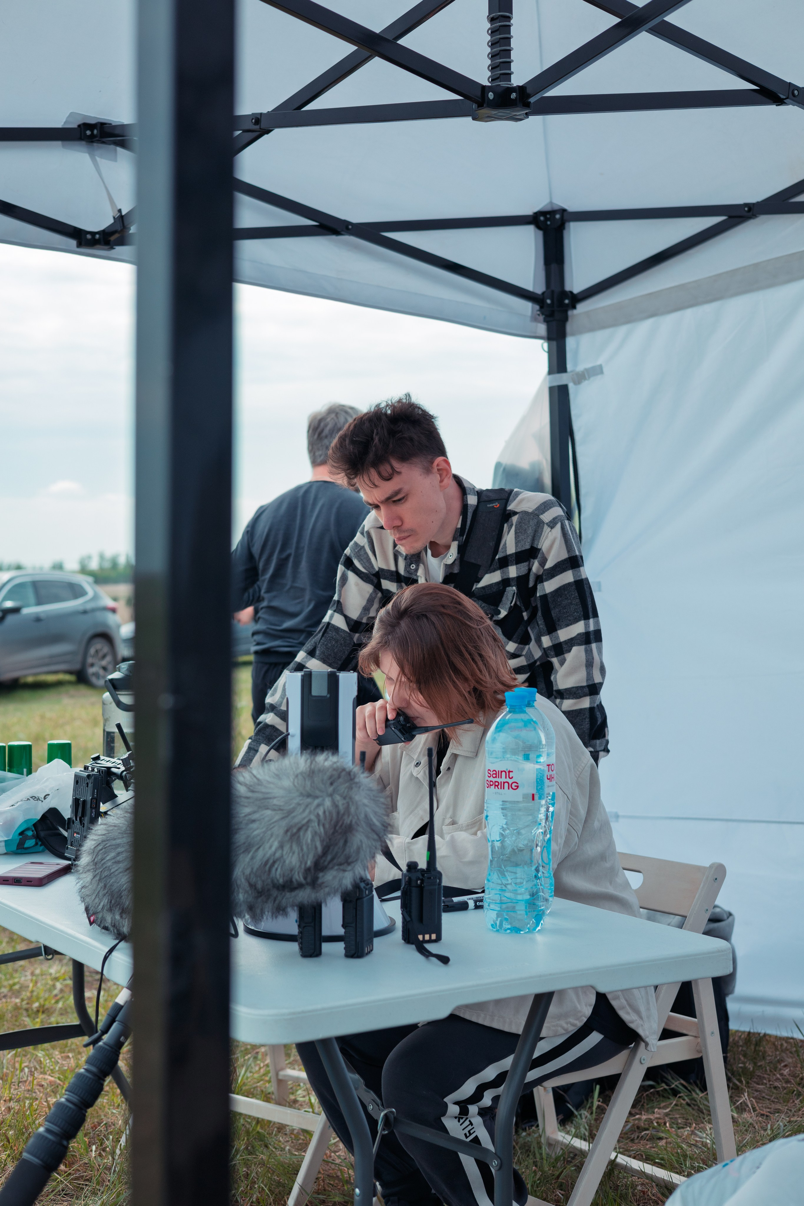 Бэкстейдж-съемка рекламы охранной компании «Тамерлан». Фотограф Белов Тимофей | Красноярск