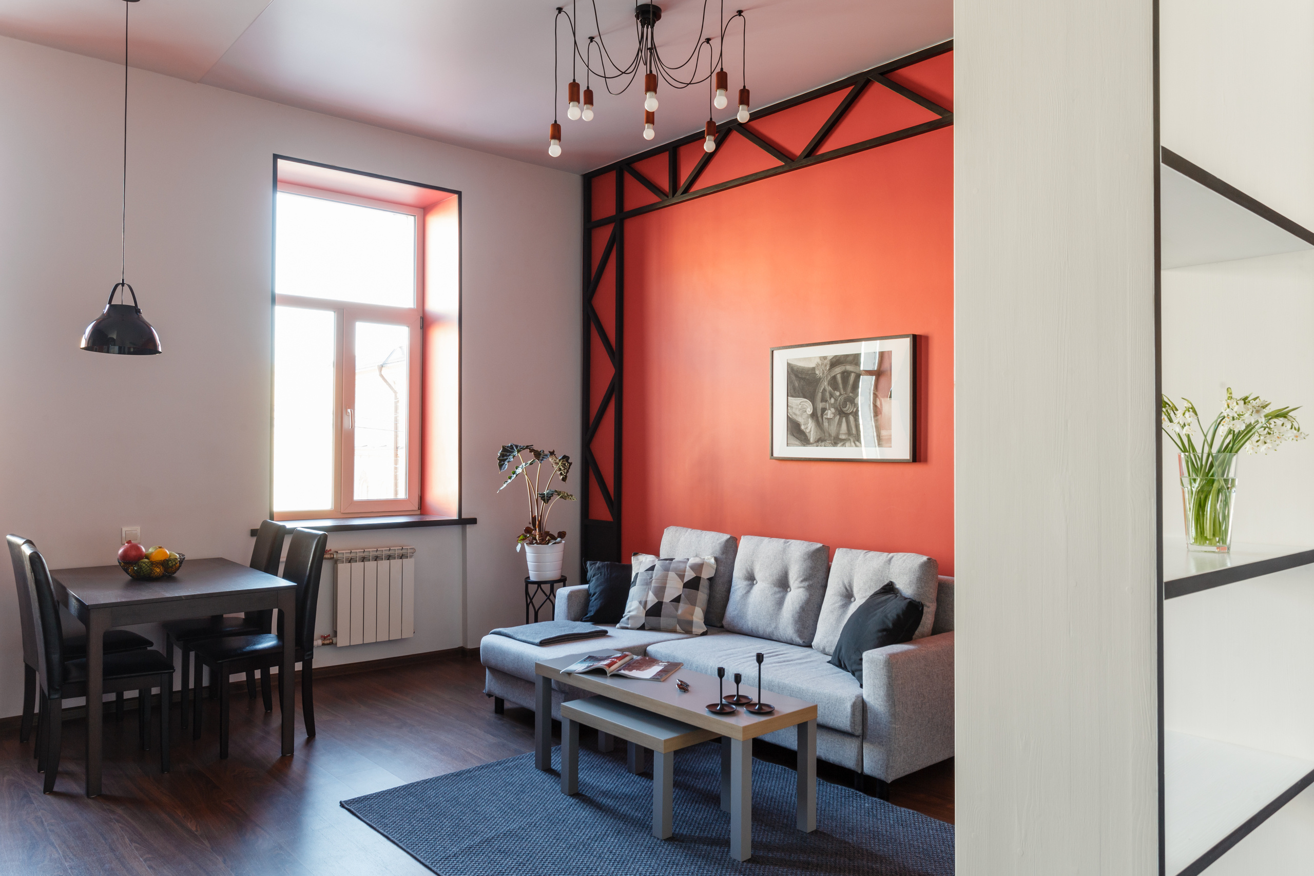 Яркие апартаменты в центре Санкт-Петербурга. Наталья Мавренкова интерьерный фотограф, декоратор в Санкт-Петербурге