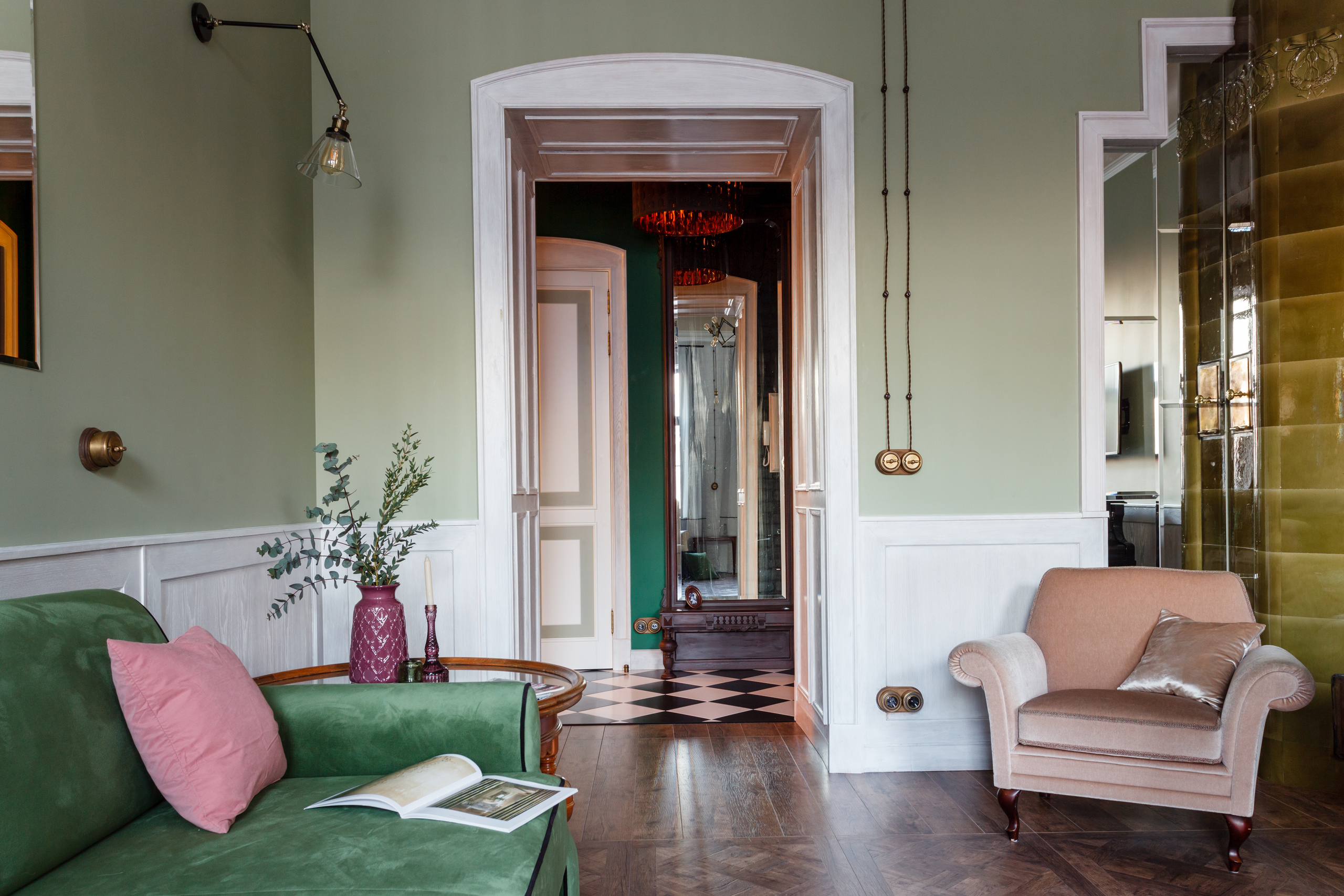 Апартаменты для большой компании. Наталья Мавренкова интерьерный фотограф, декоратор в Санкт-Петербурге