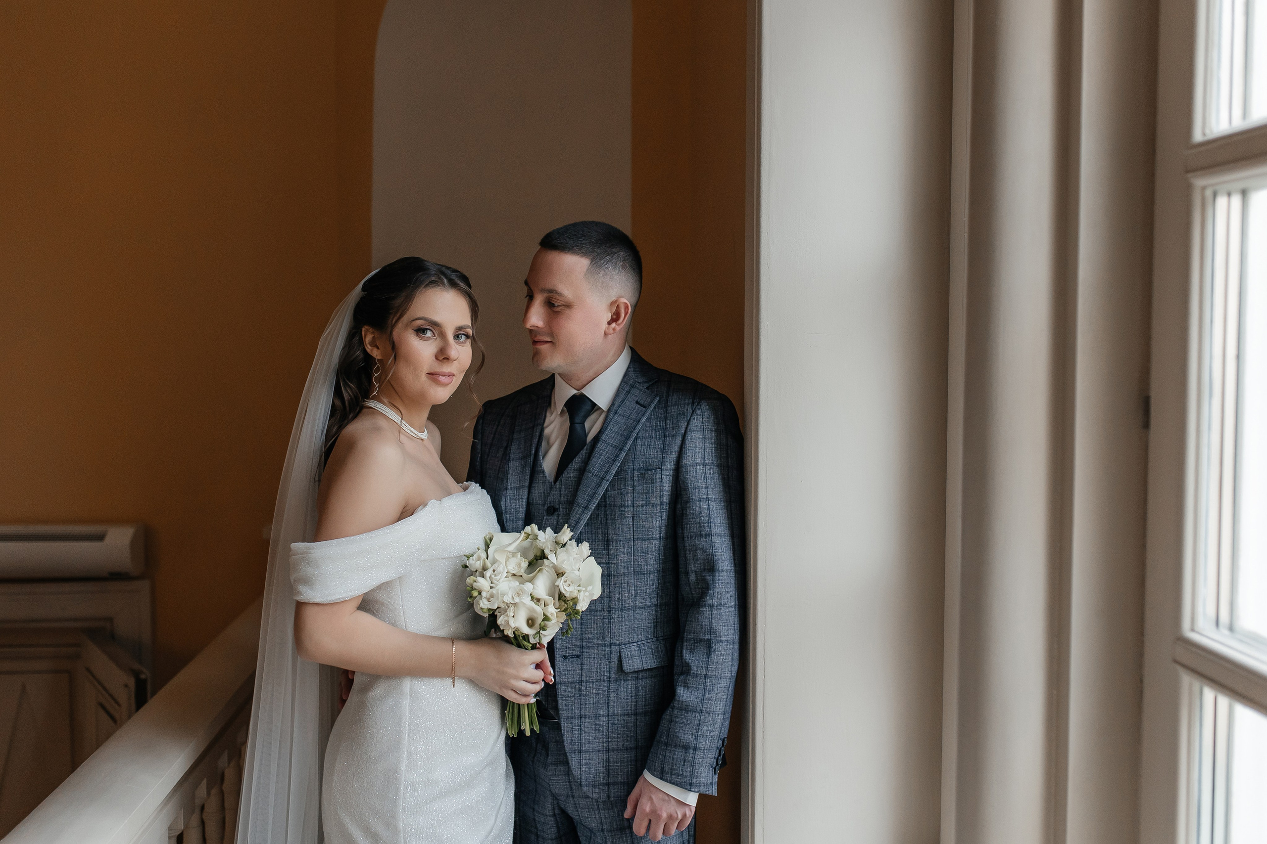 Свадебная фотосессия в усадьбе Муравьёвых-Апостолов