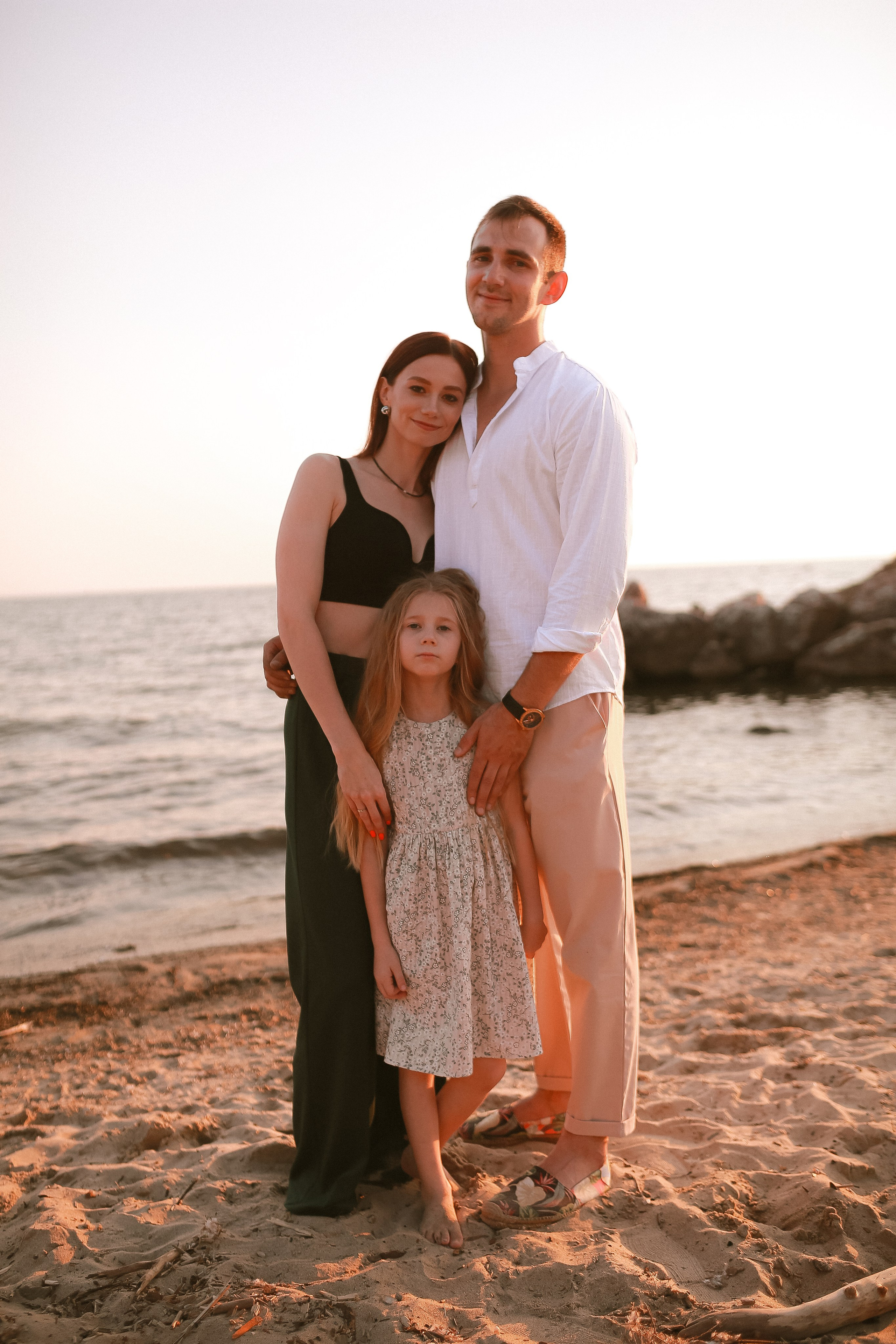 На закате. Семейный фотограф в Новосибирске Екатерина Сафронова