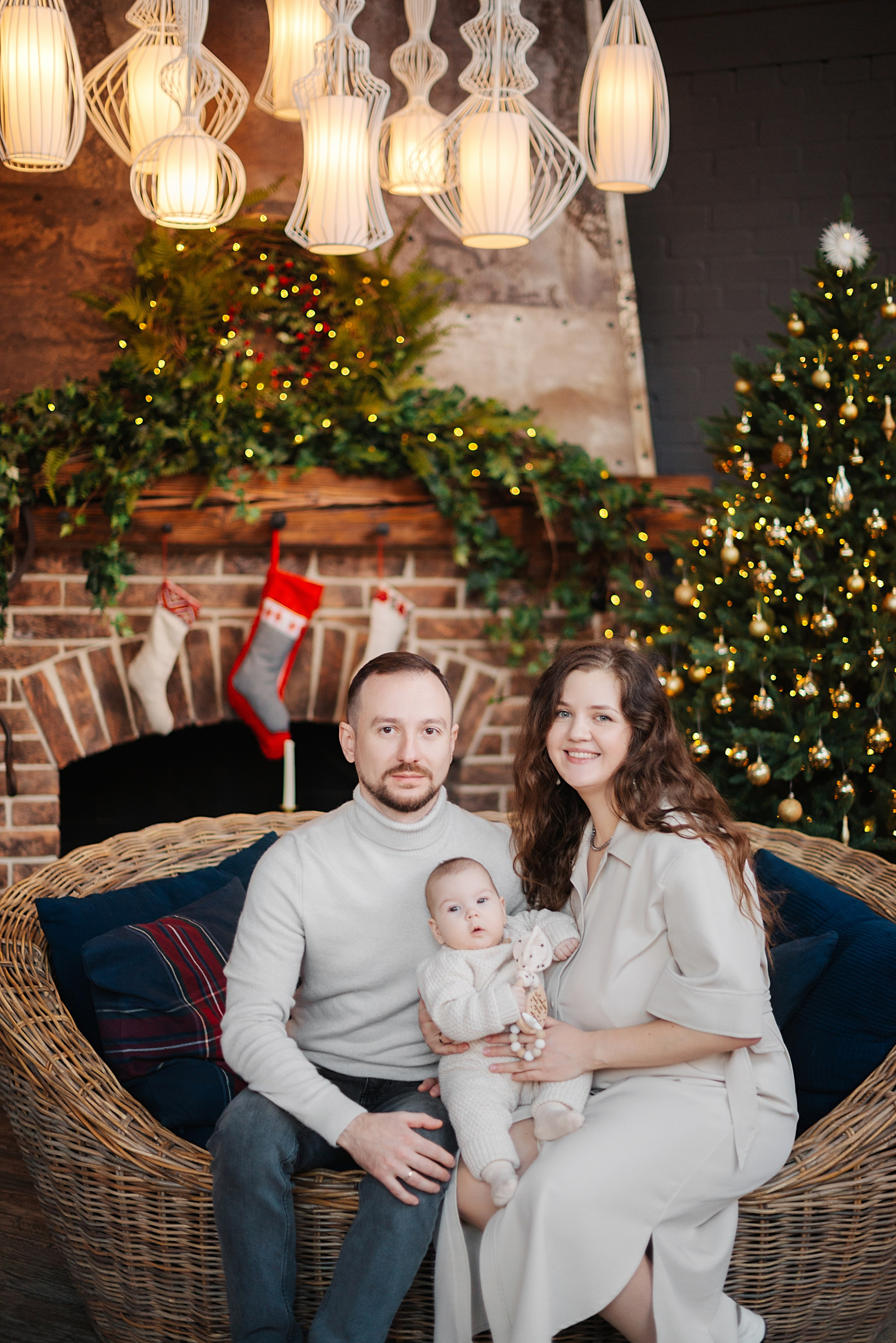 Первый Новый год Миланы. Свадебный и семейный фотограф в Ростове-на-Дону Дарья Герасименко