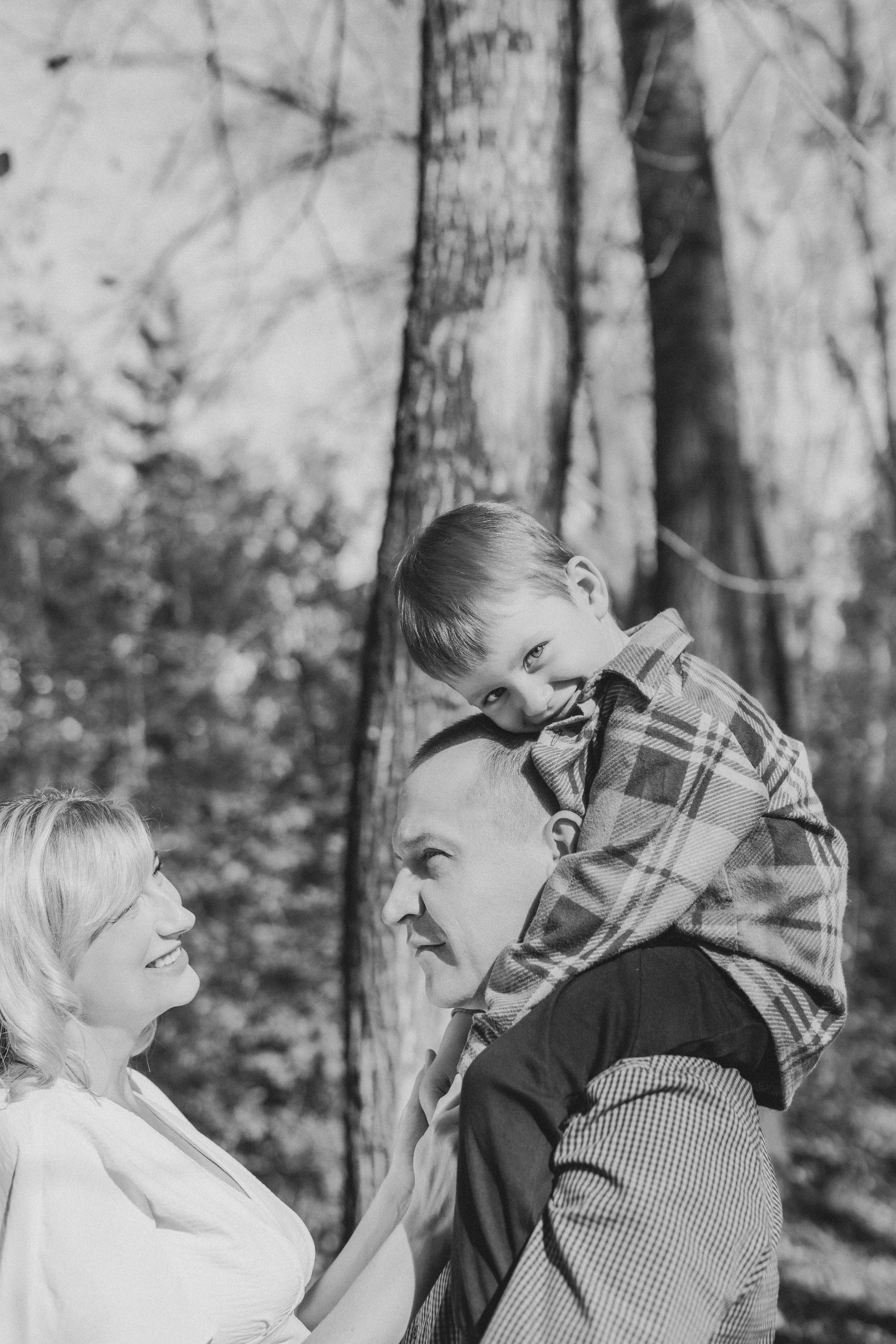 Елена и семья. Фотограф Анастасия Петрова