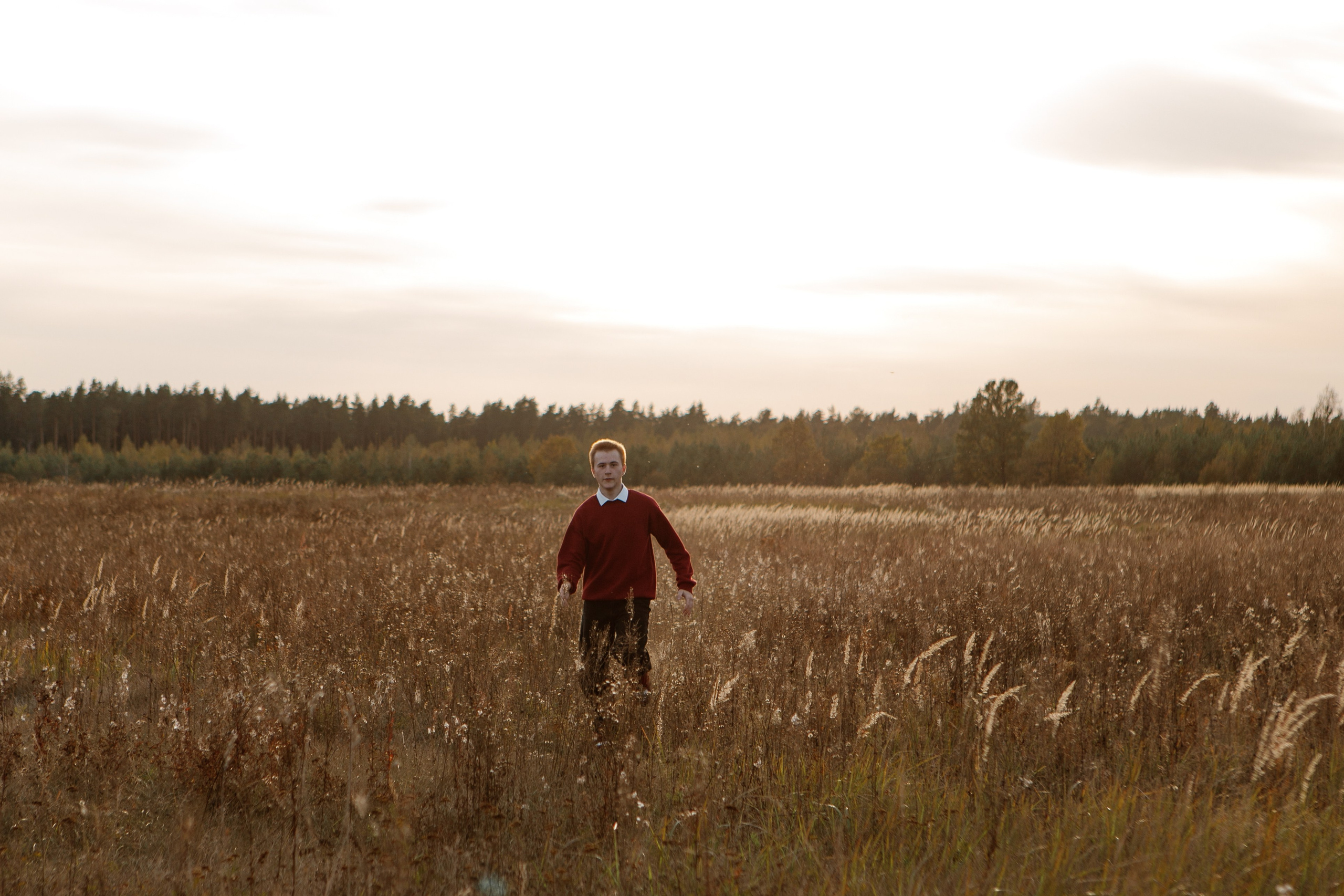 Backstage. Съемка клипа в поле. Фотограф Анастасия Кулешова