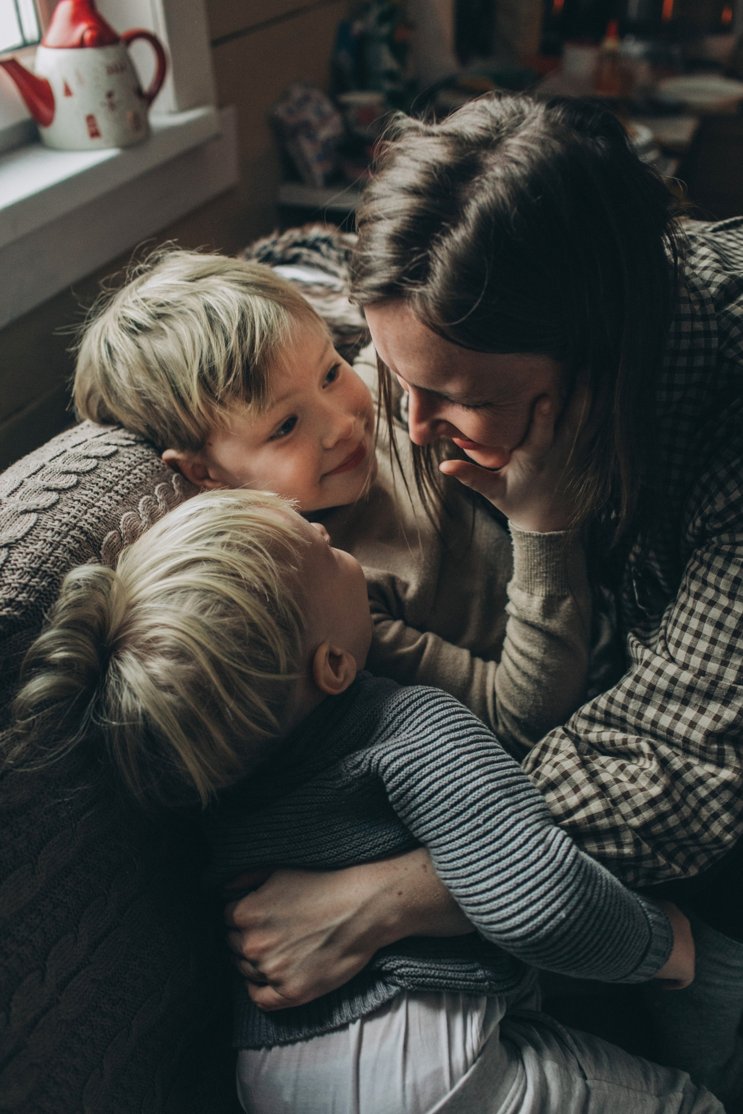 Женечка с семьей. Дачная история. Семейный фотограф Томск