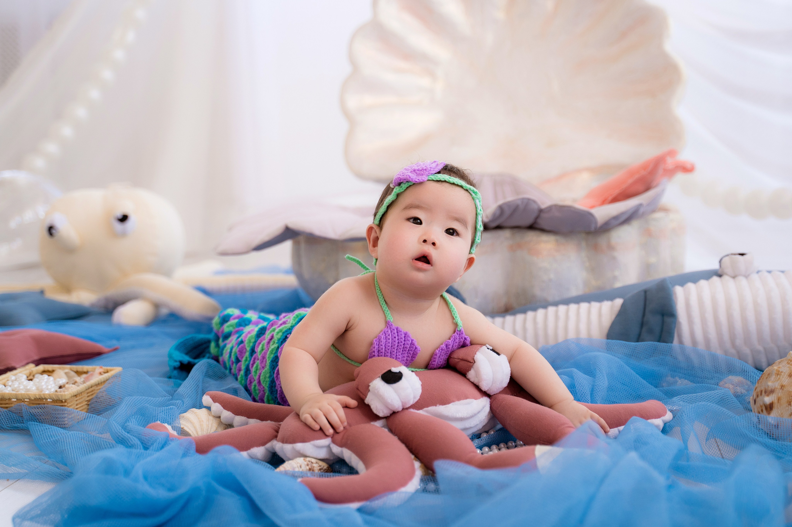 Русалочка. Фотостудия Малина в городе Улан-Удэ. Фотограф Ирина Жарникова