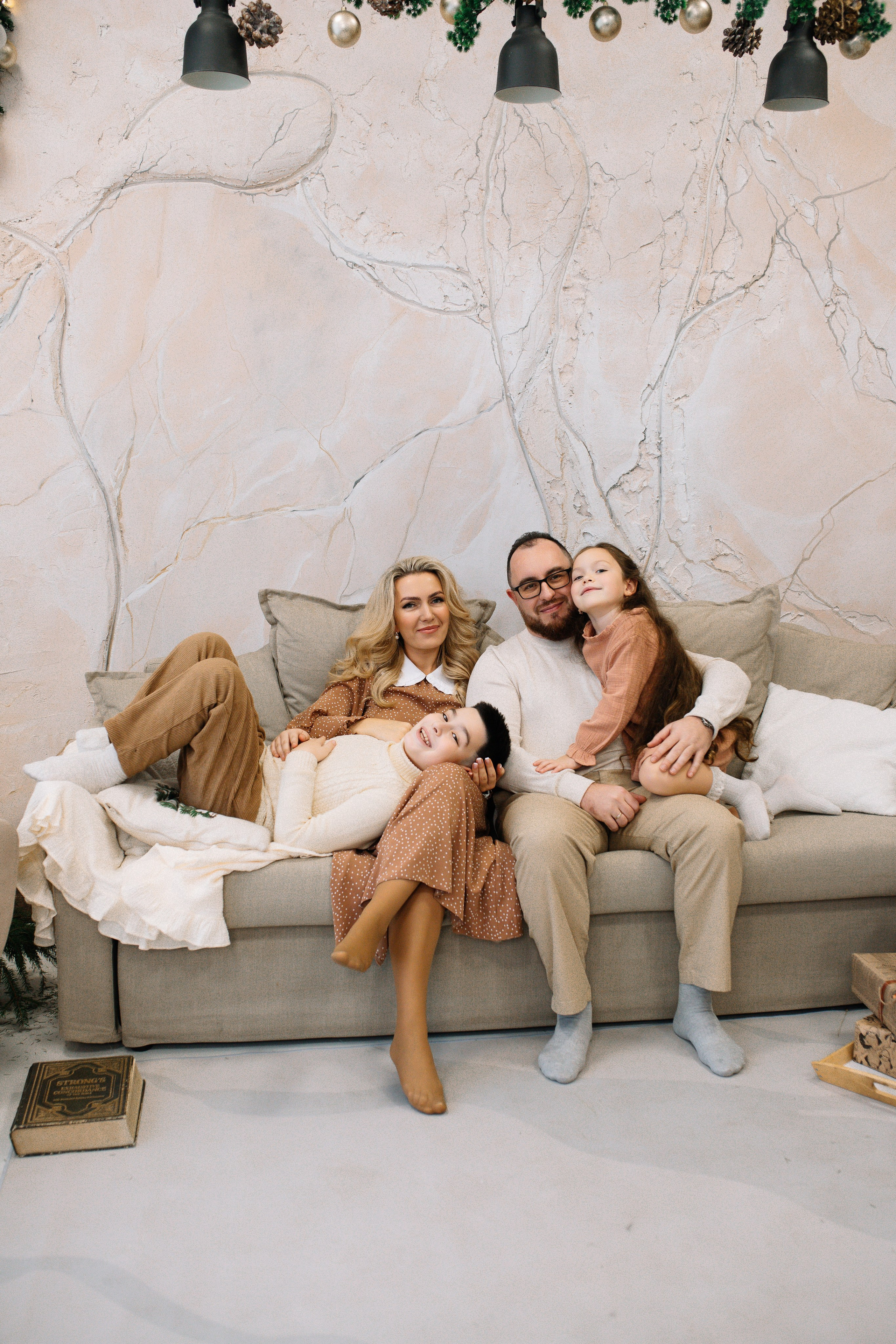 Новогоднее утро. Семейный фотограф в Санкт-Петербурге Назарова Ксения